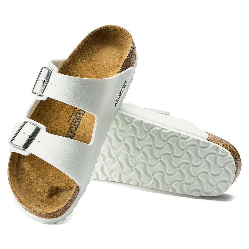 Arizona Birko-Flor® Sandals in White - Image 2