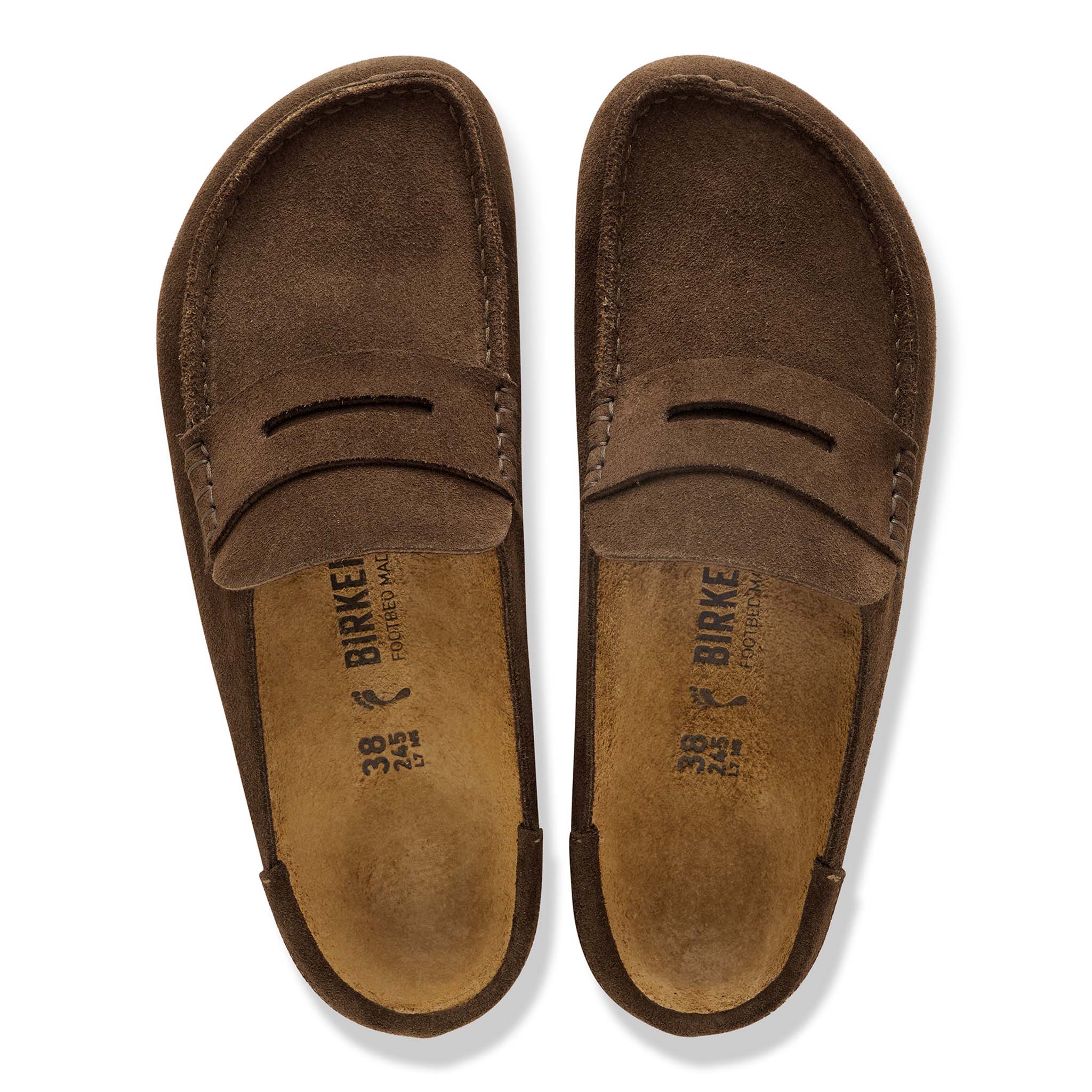 Men's Naples Suede Leather Clog in Carafe - Image 3