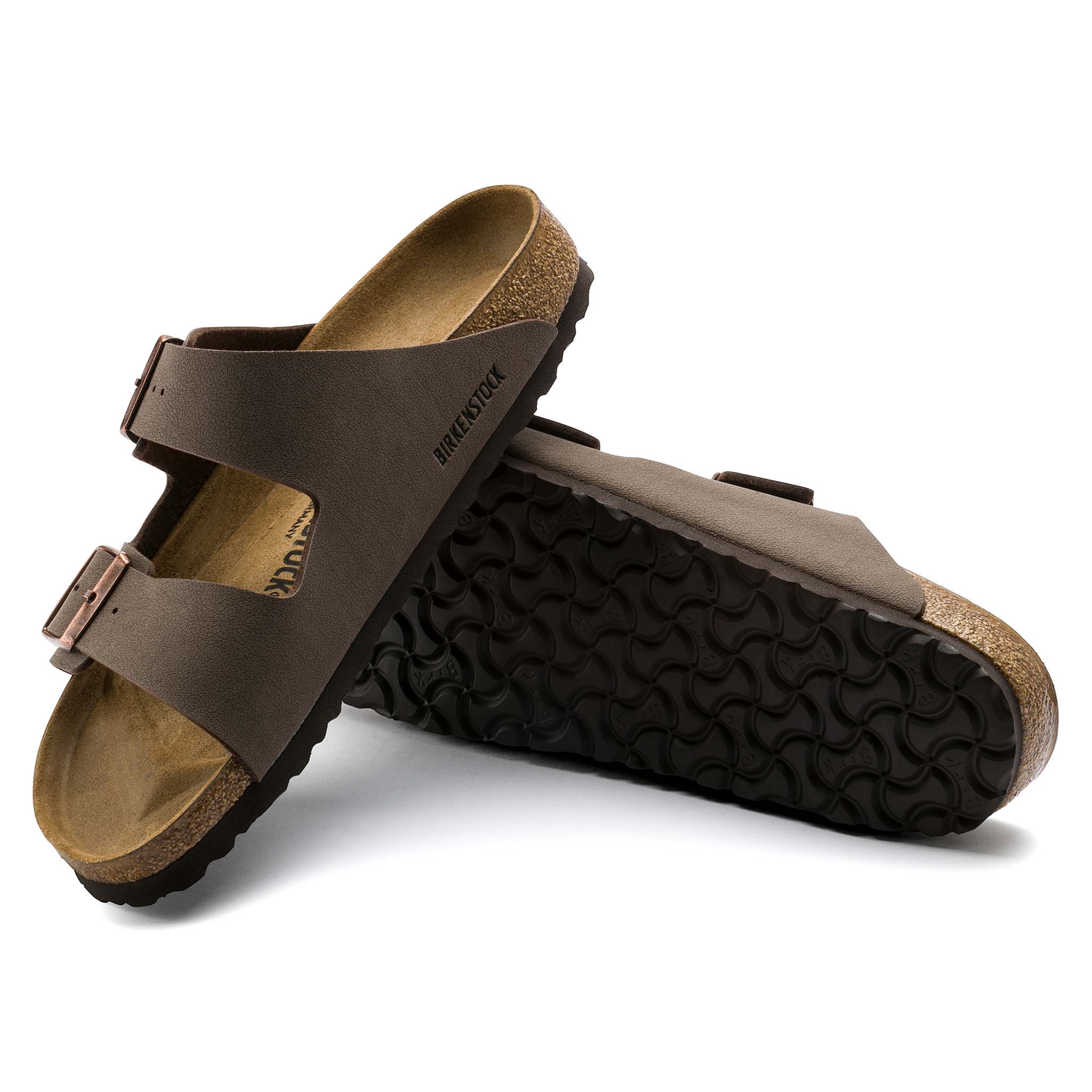 Women's Arizona Birkibuc Sandals in Mocha - Image 2