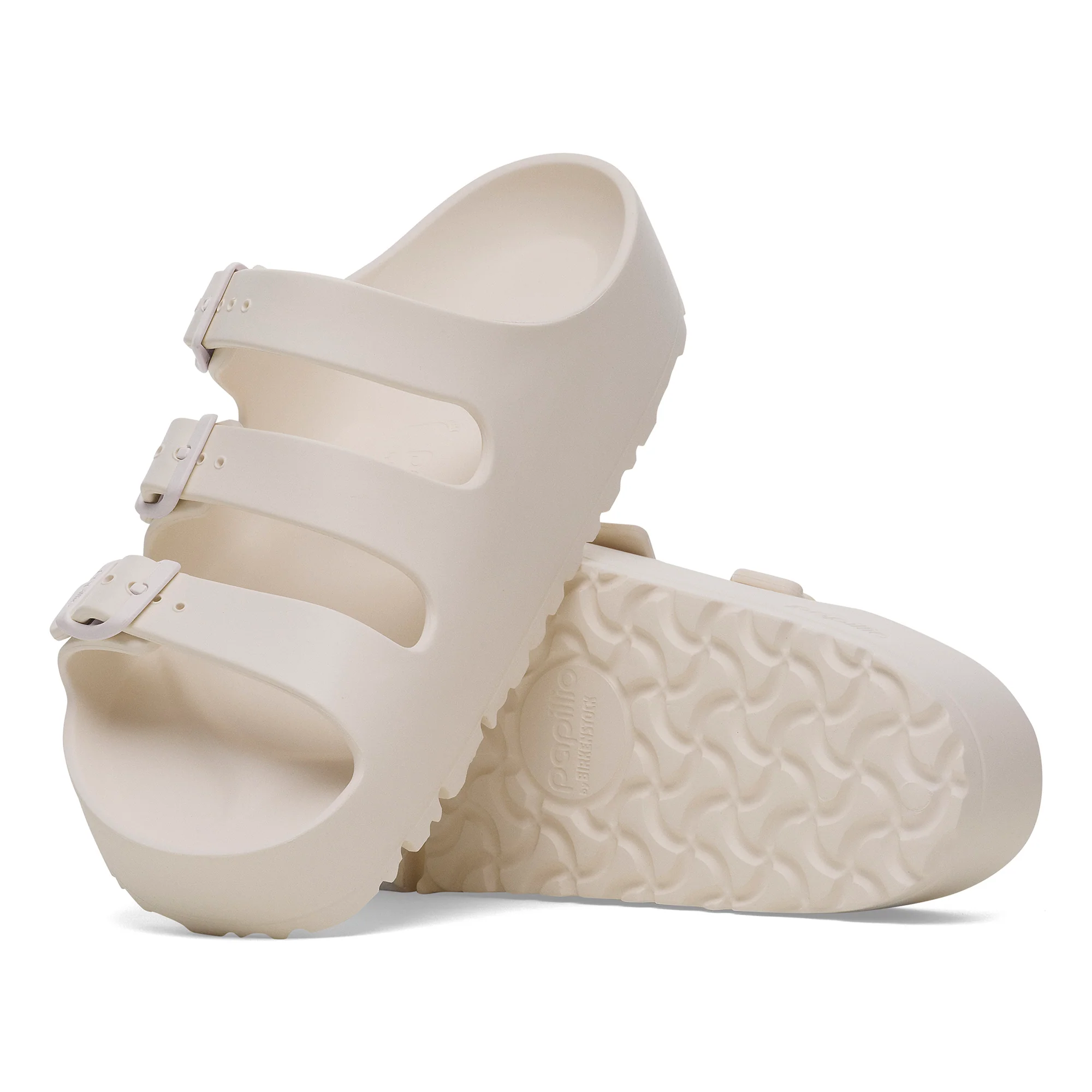 Women's Florida Flex Platform Sandals in Eggshell - Image 2