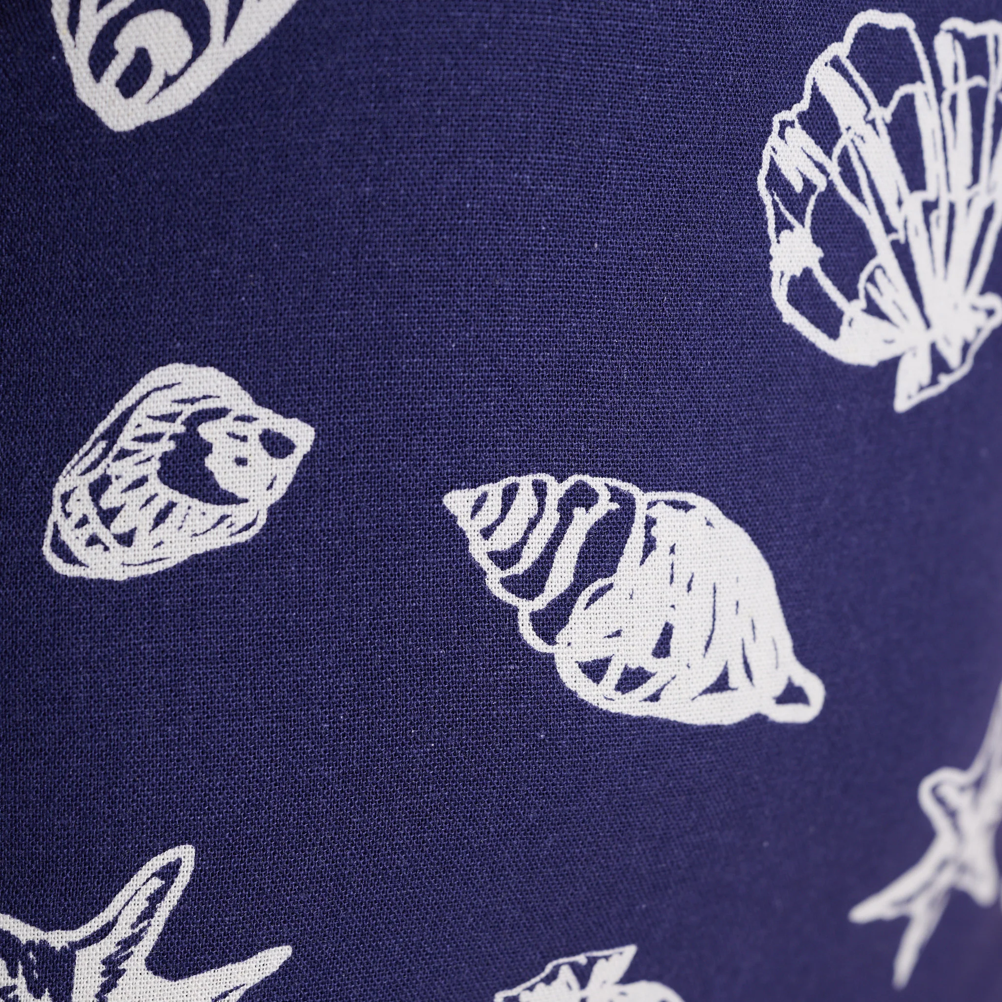 Seashell Shift Dress in Navy - Image 2