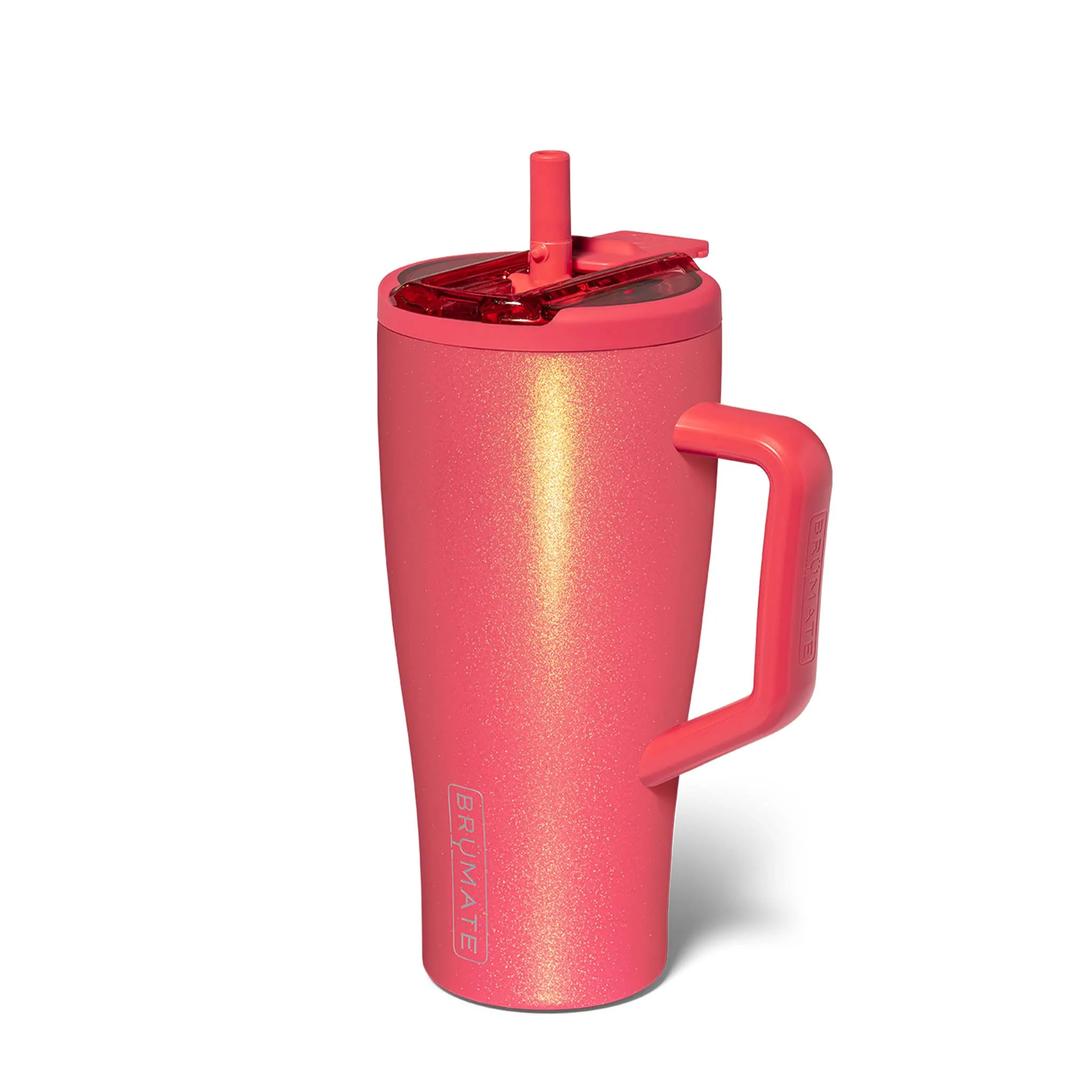 30oz Era Flip Handled Tumbler in Coral Shimmer