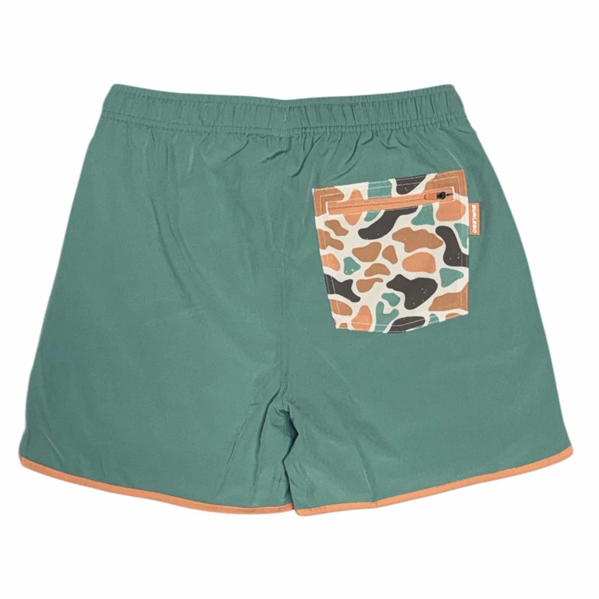 5 Inch Lined Swim Shorts in Saltwater Teal - Image 2