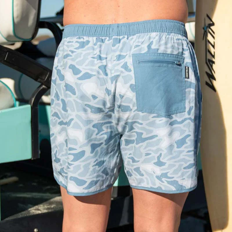 5 Inch Swim Shorts in Seaside Camo - Image 6