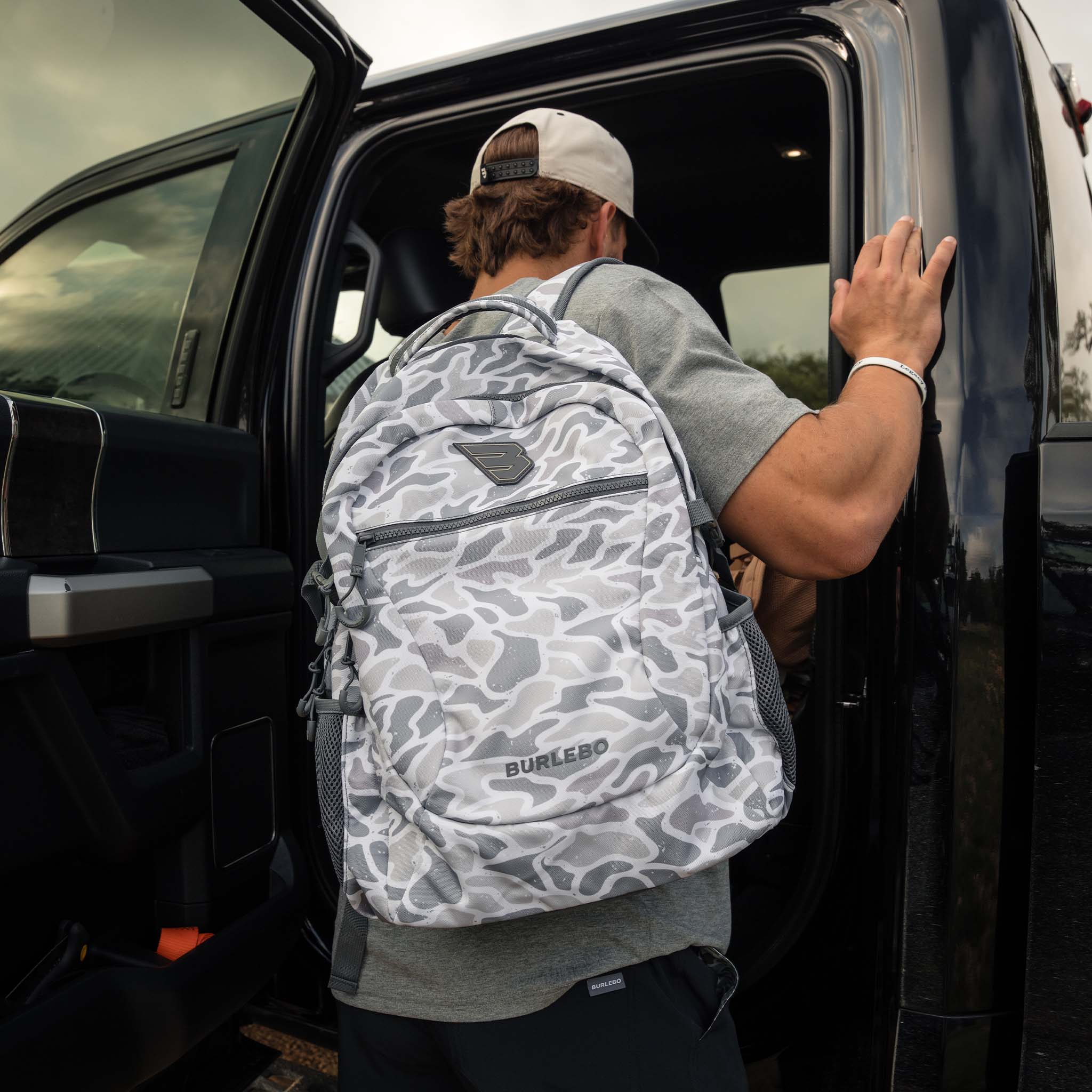 Backpack in White Camo - Image 6