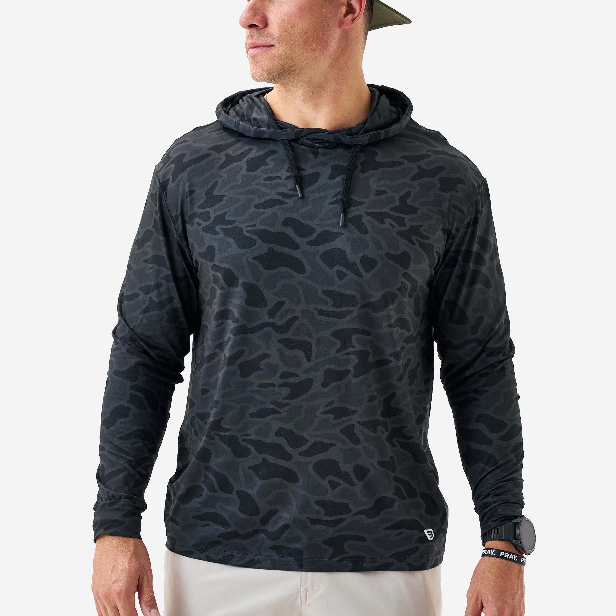 Black Camo Performance Hoodie - Image 3