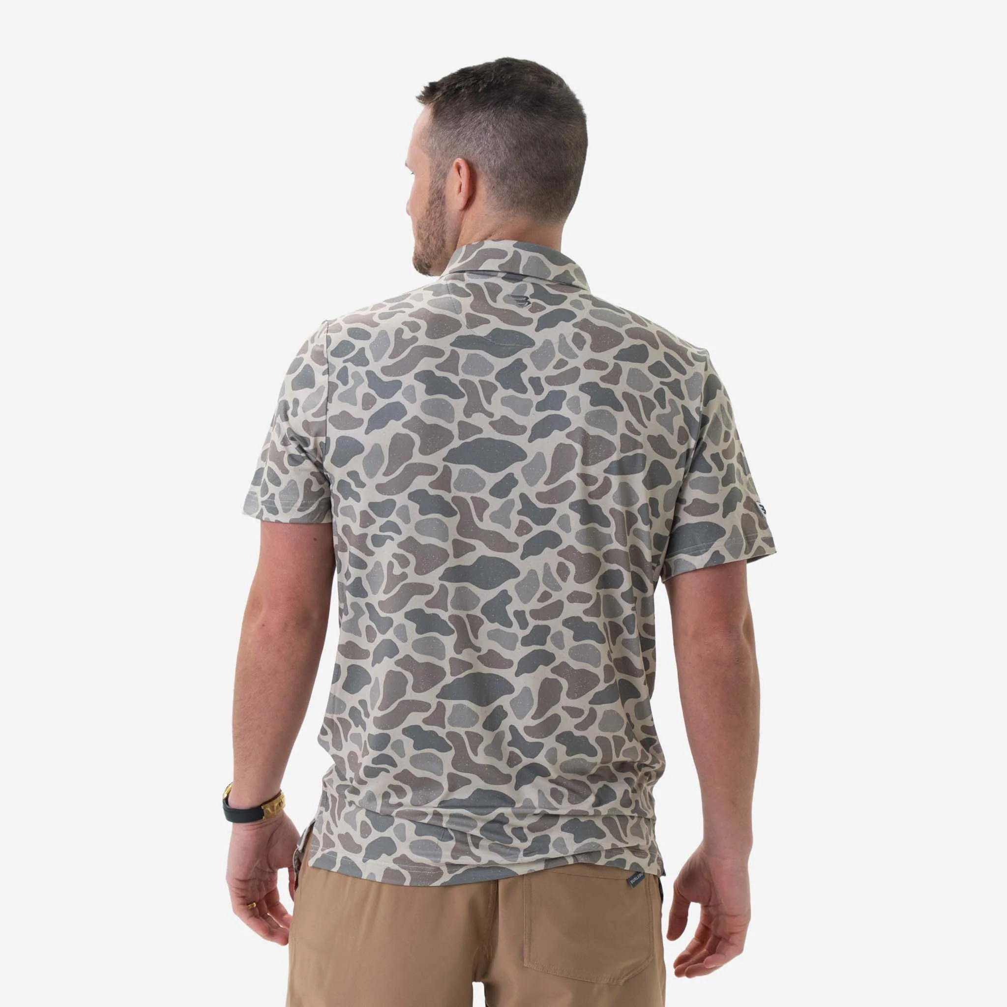 Classic Deer Camo Performance Polo - Image 3