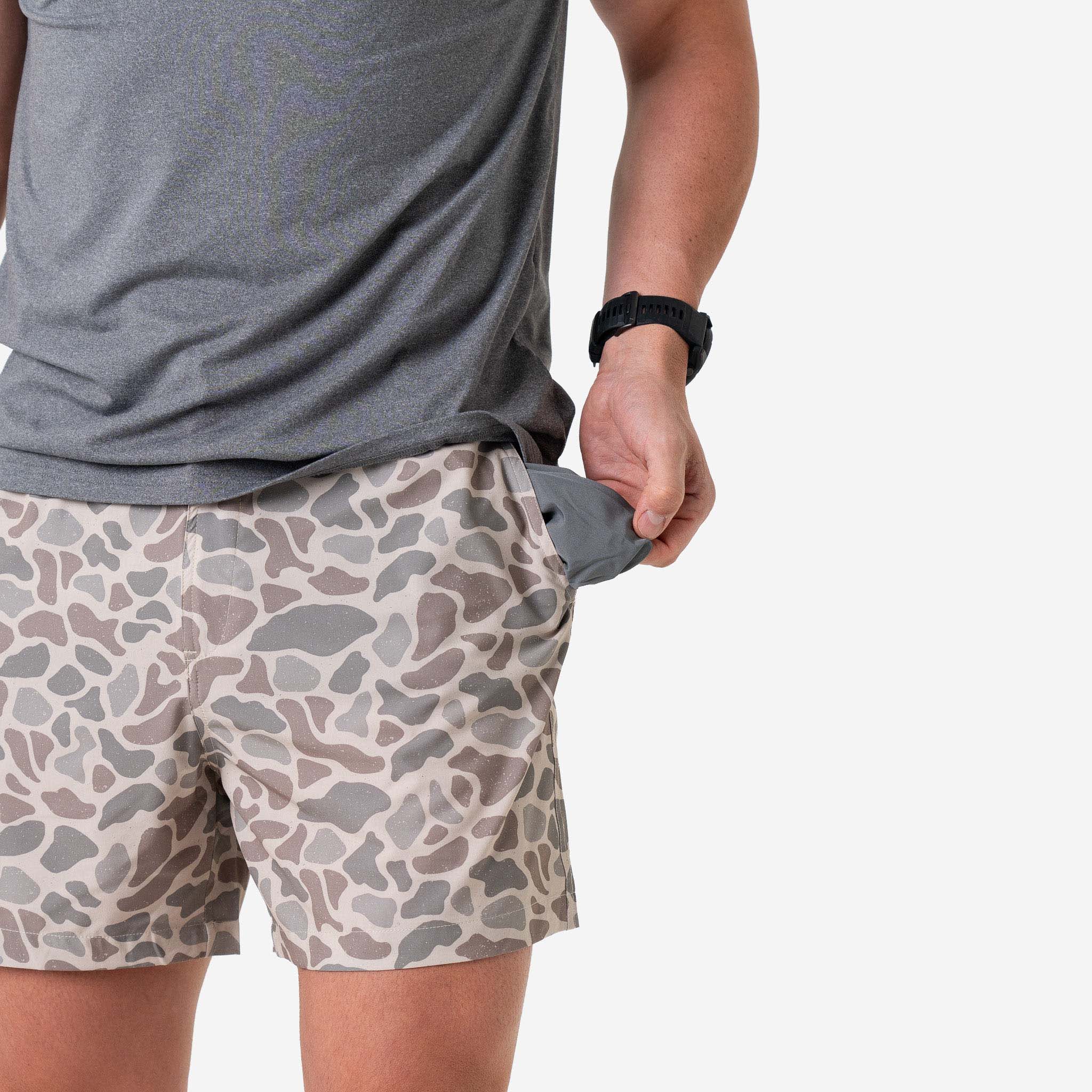 Everyday Shorts in Classic Deer Camo - Image 2