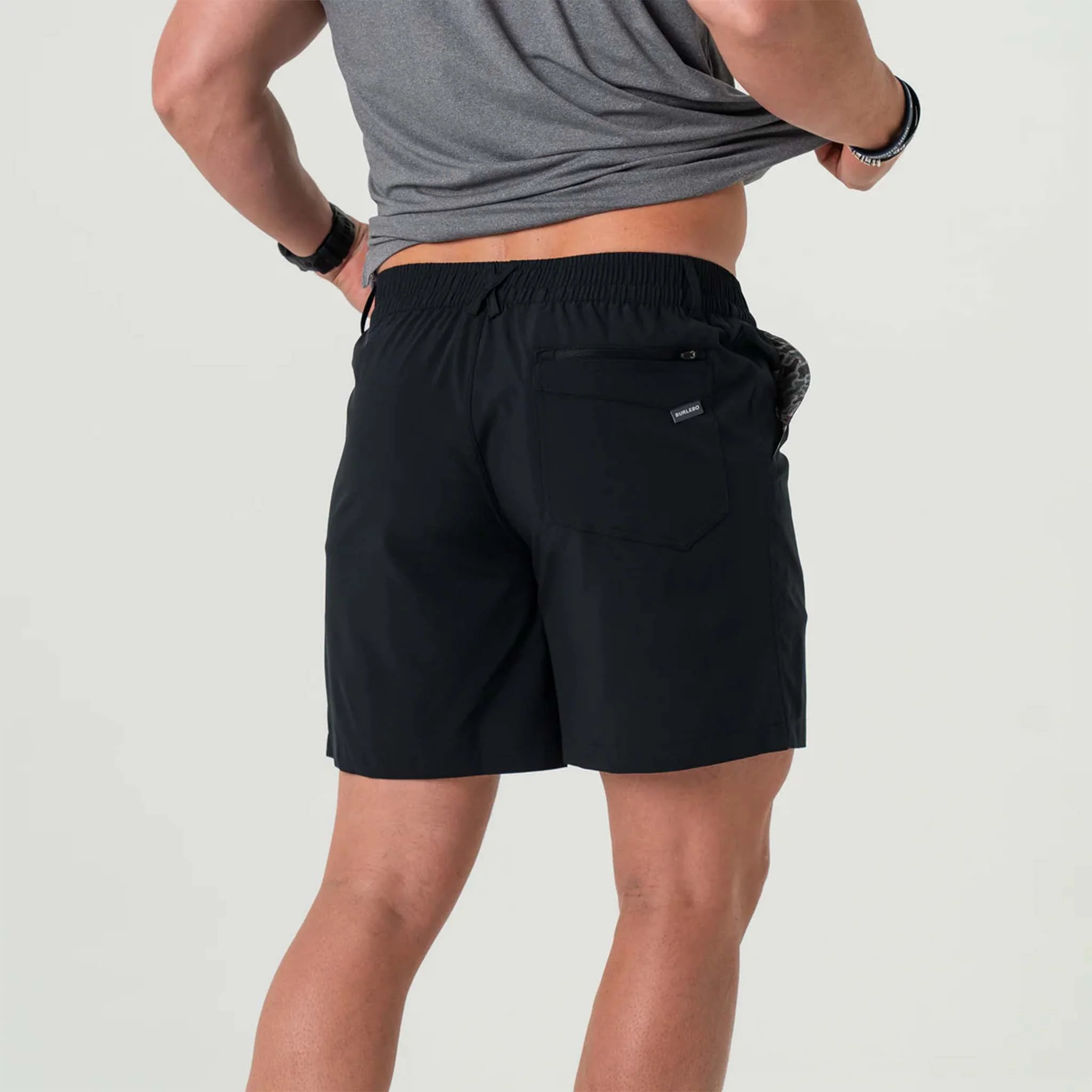 Everyday Shorts in Matte Black - Image 3