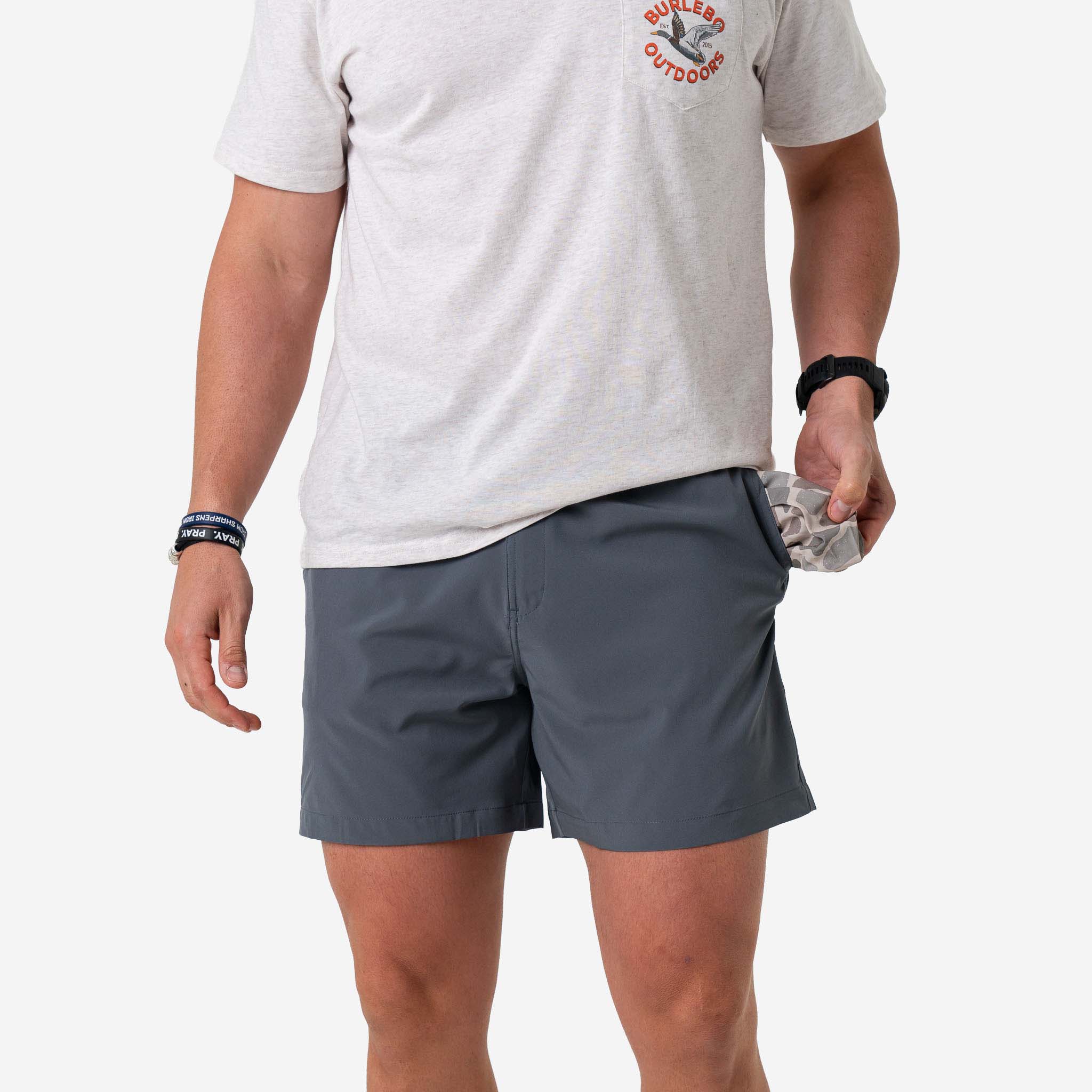 Everyday Shorts in Rock Grey - Image 3