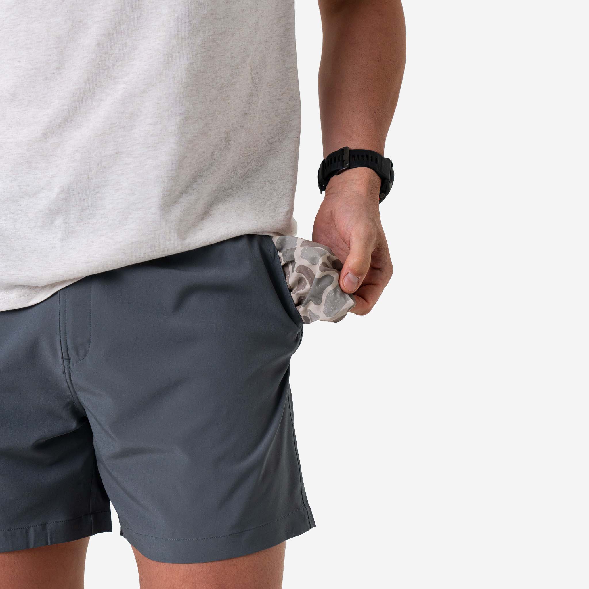 Everyday Shorts in Rock Grey - Image 4