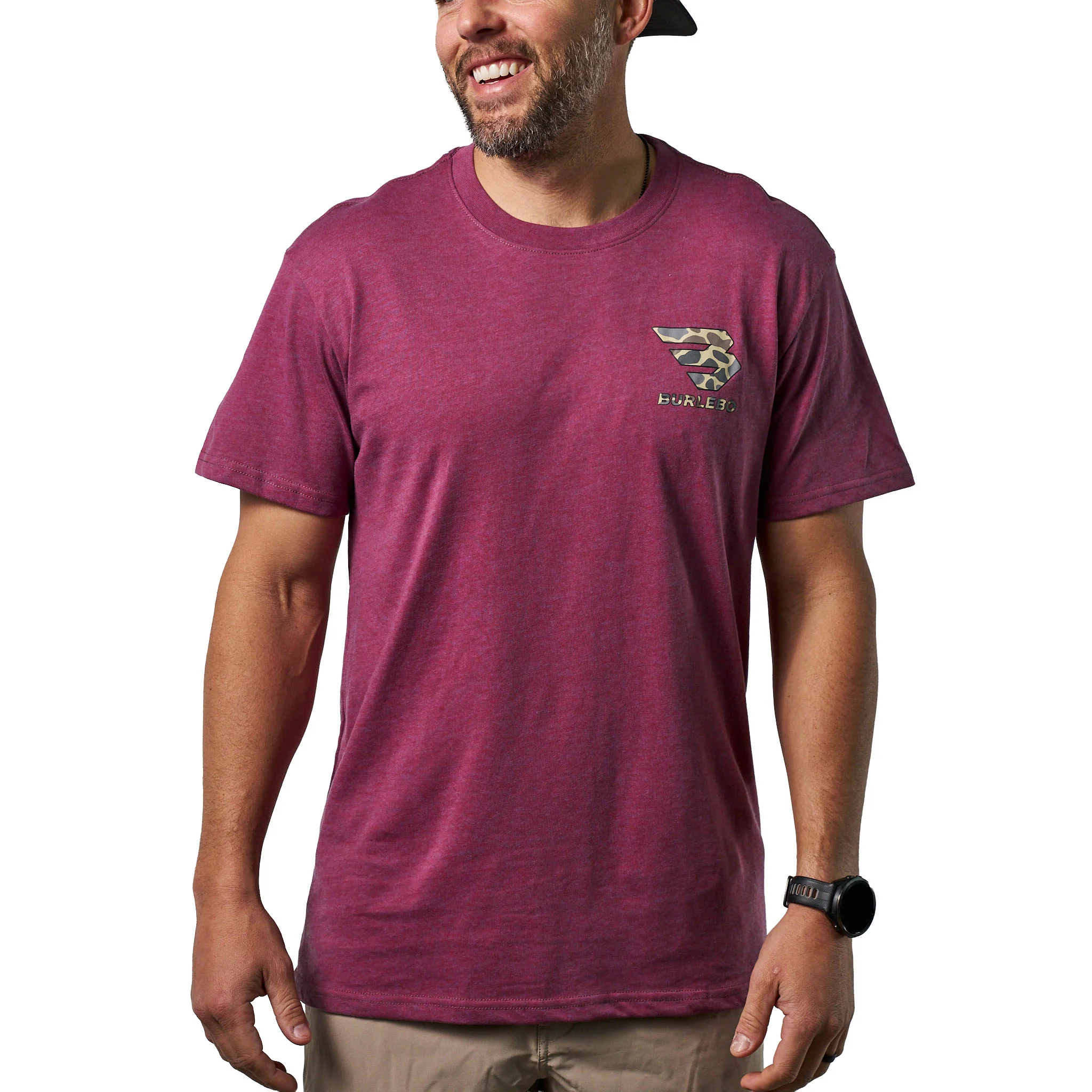 Flying B Deer Camo Logo Short Sleeve T-Shirt - Image 4