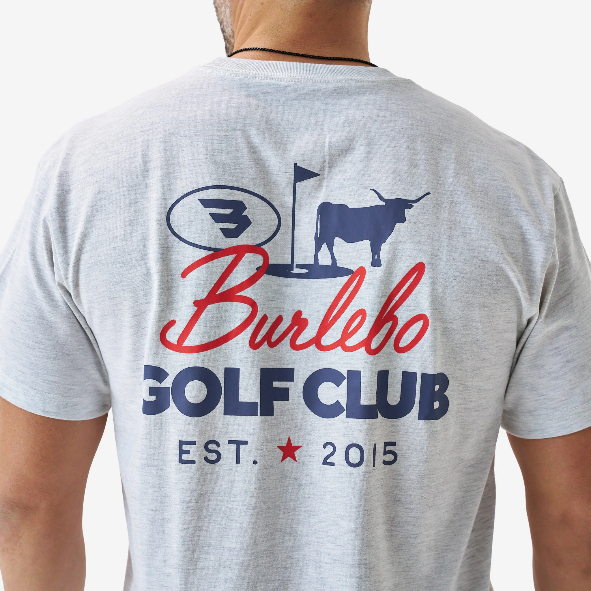 Golf Club Est. 2015 Short Sleeve T-Shirt - Image 2
