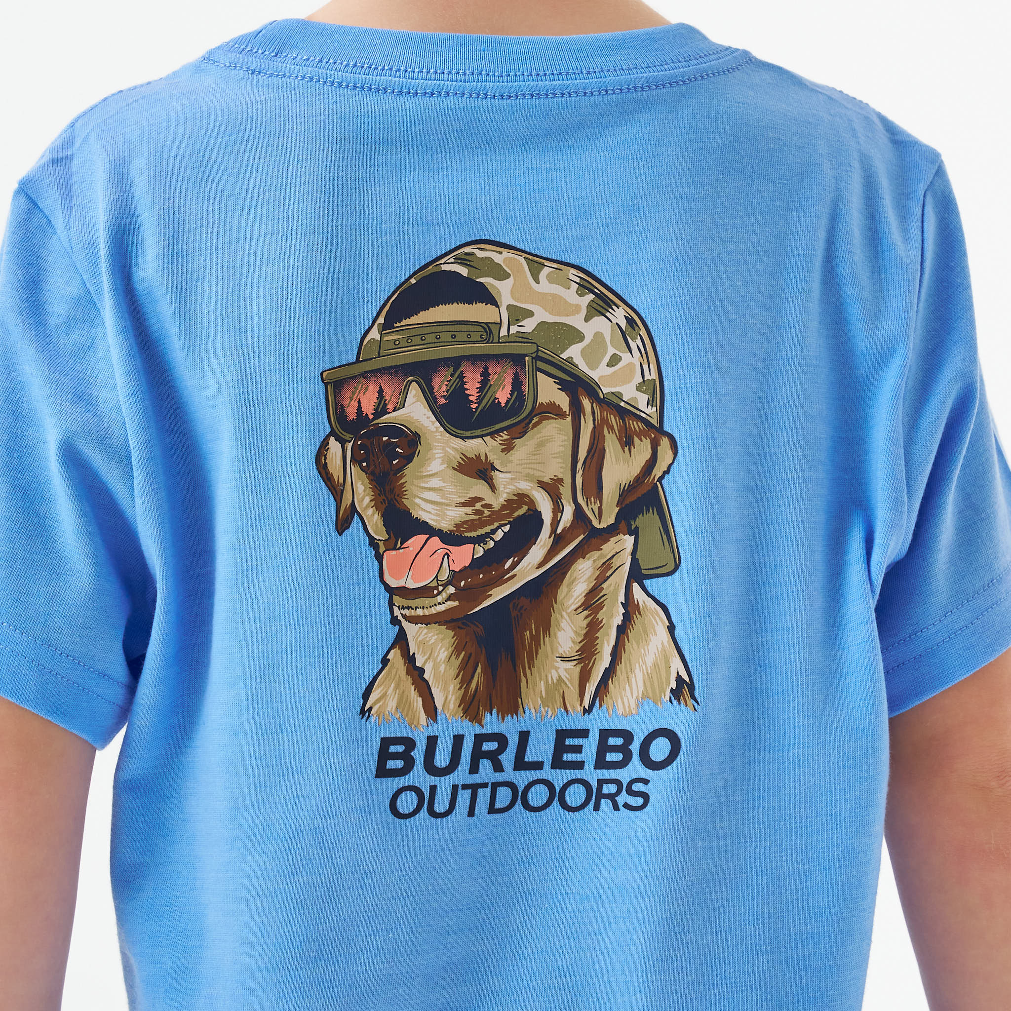 Youth Dog Hat Short Sleeve T-Shirt - Image 2