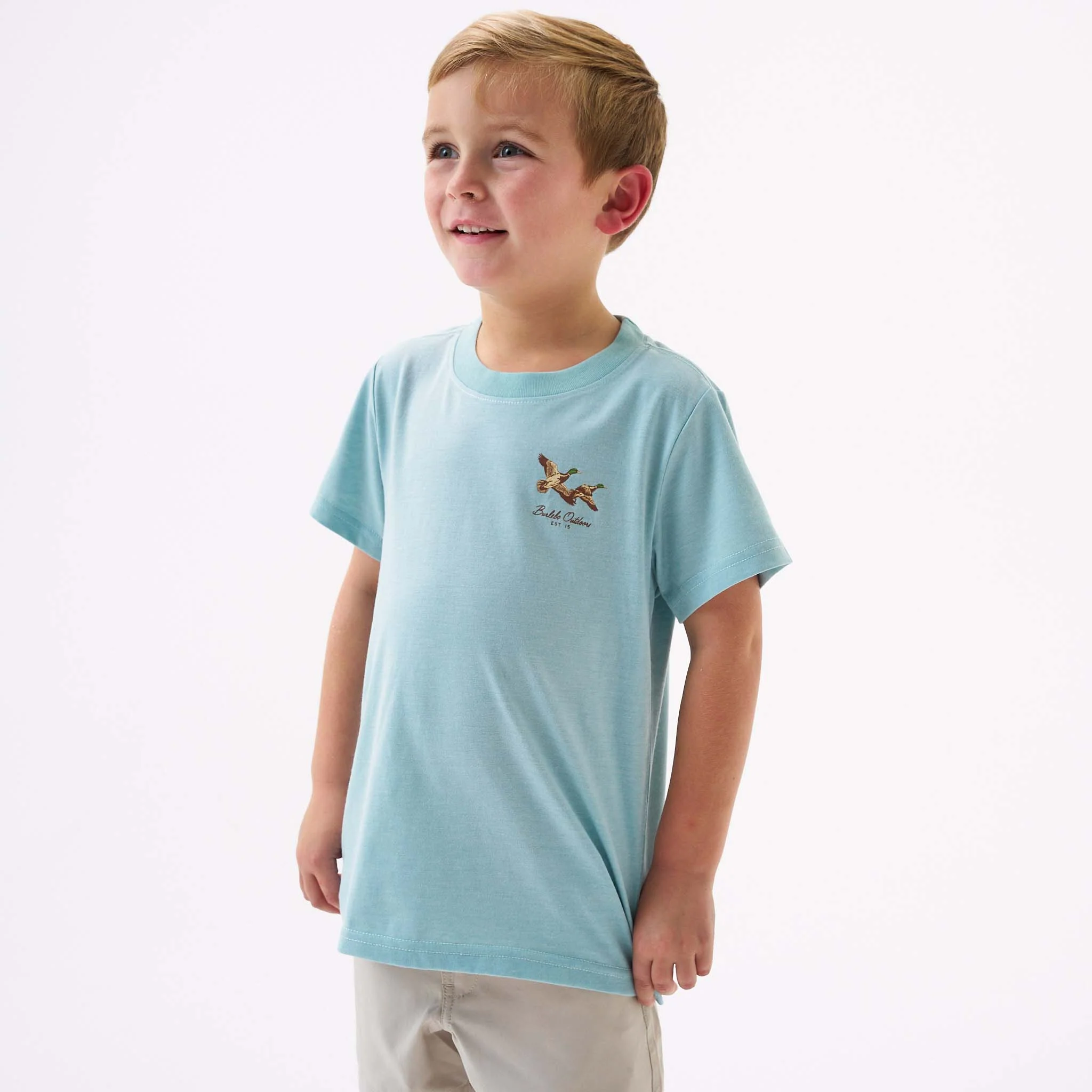 Youth Flying Mallards Short Sleeve T-Shirt - Image 3