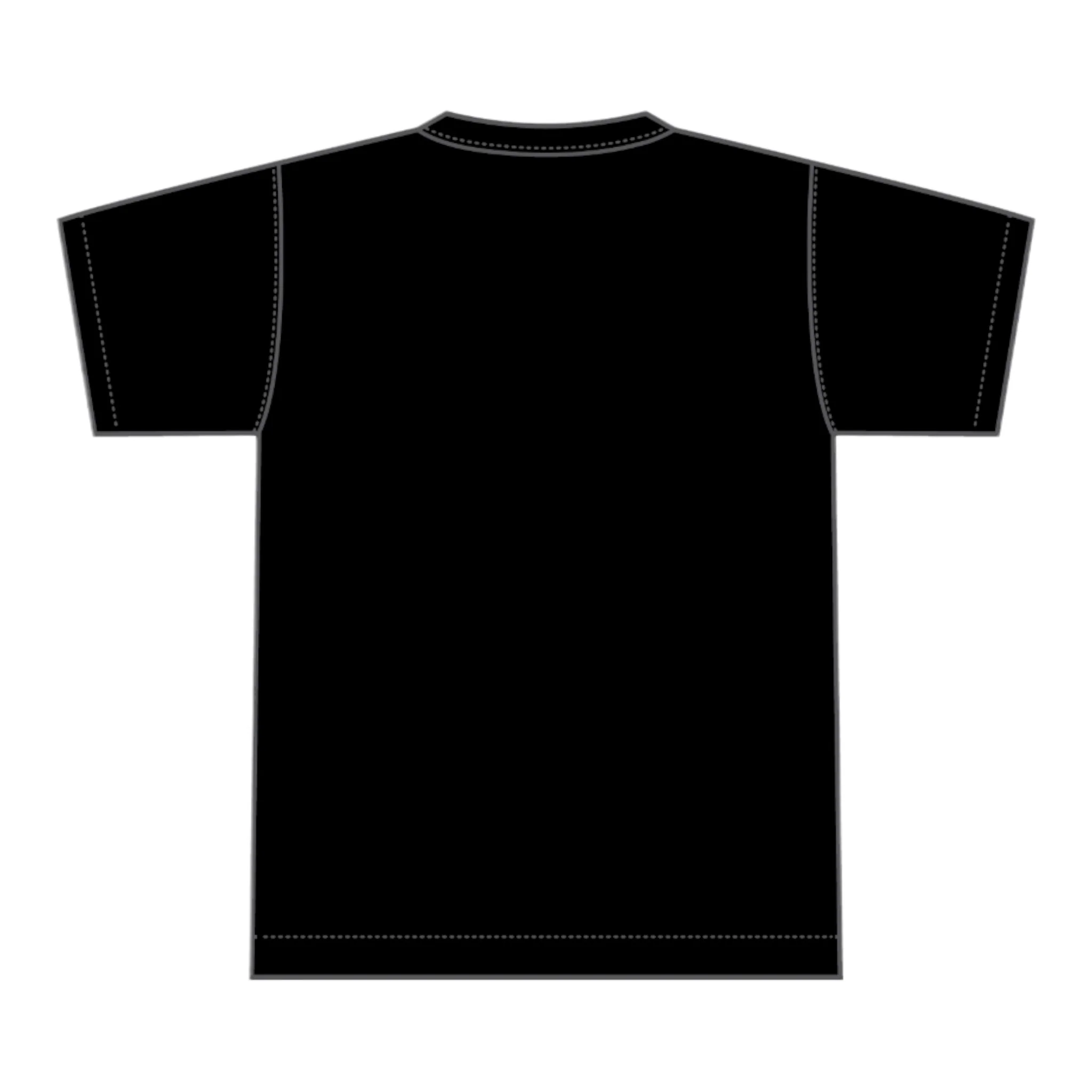 Busch Light Patriotic Big Mouth Bass Short Sleeve T-Shirt in Black - Image 2
