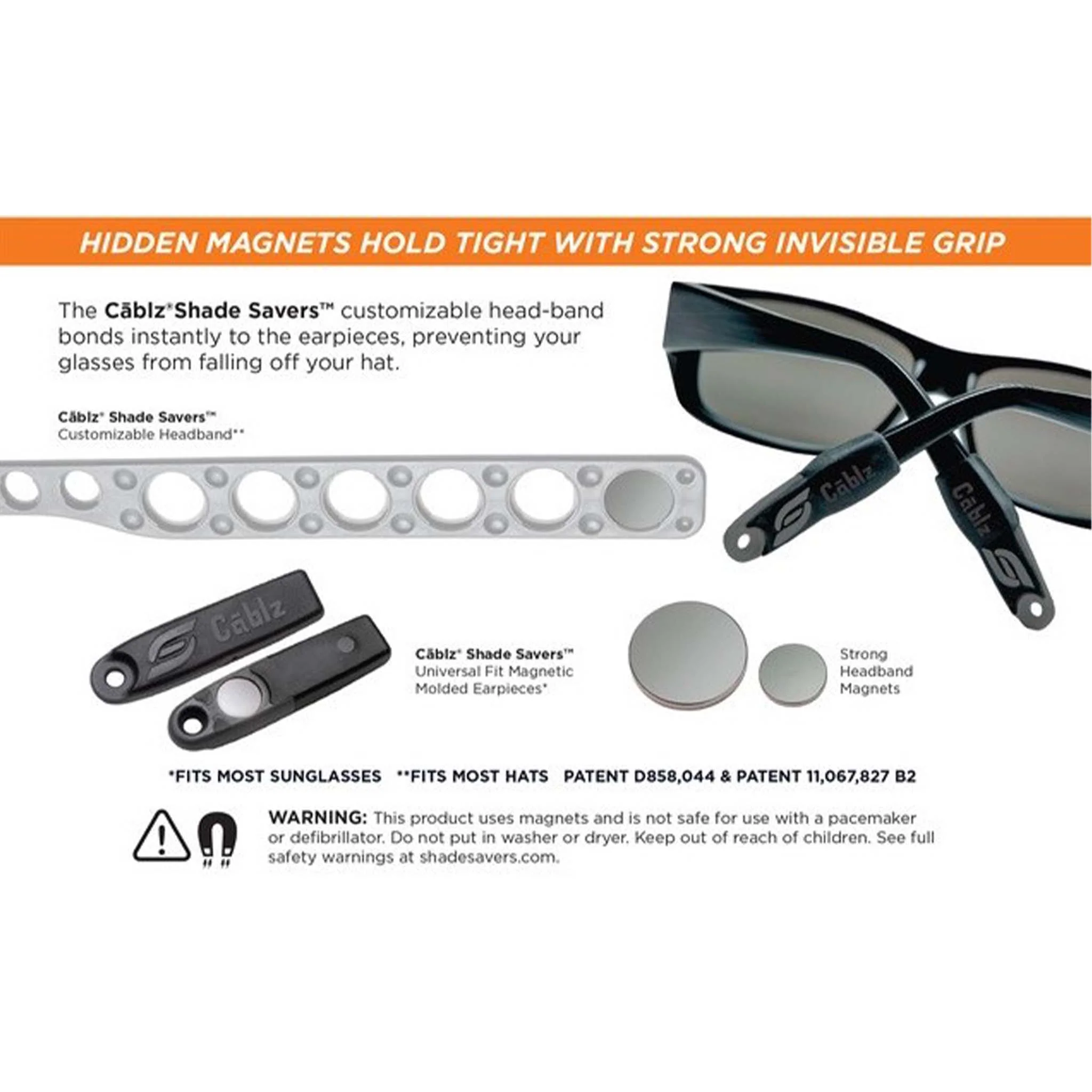 Shade Savers Magnetic Hatband System - Image 2