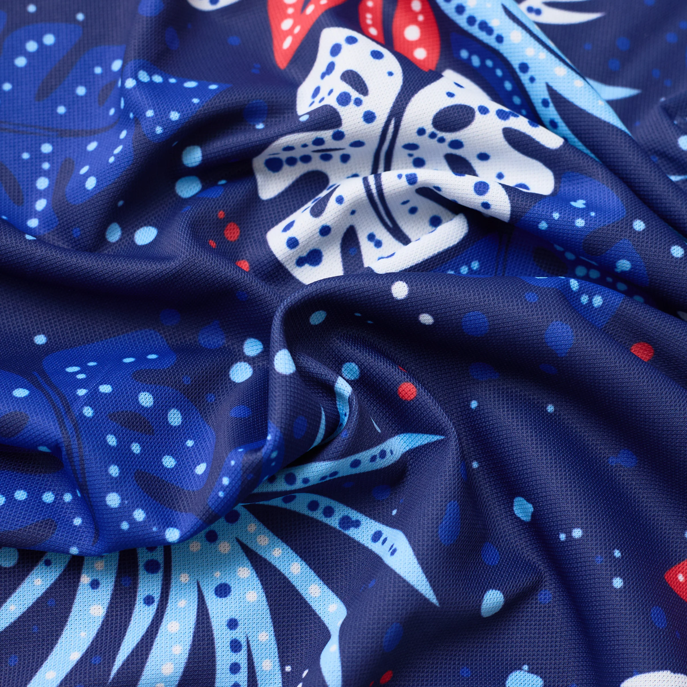 The Backyard Bouquet Ultra Fine Knit Range Polo - Image 2