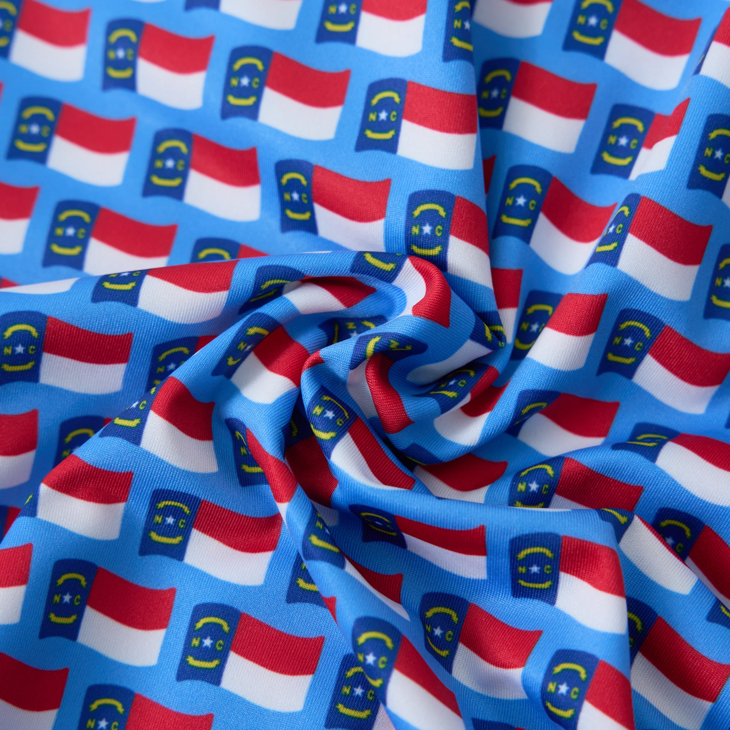 The Blue Ridge Bliss NC State Flag Performance Polo - Image 2