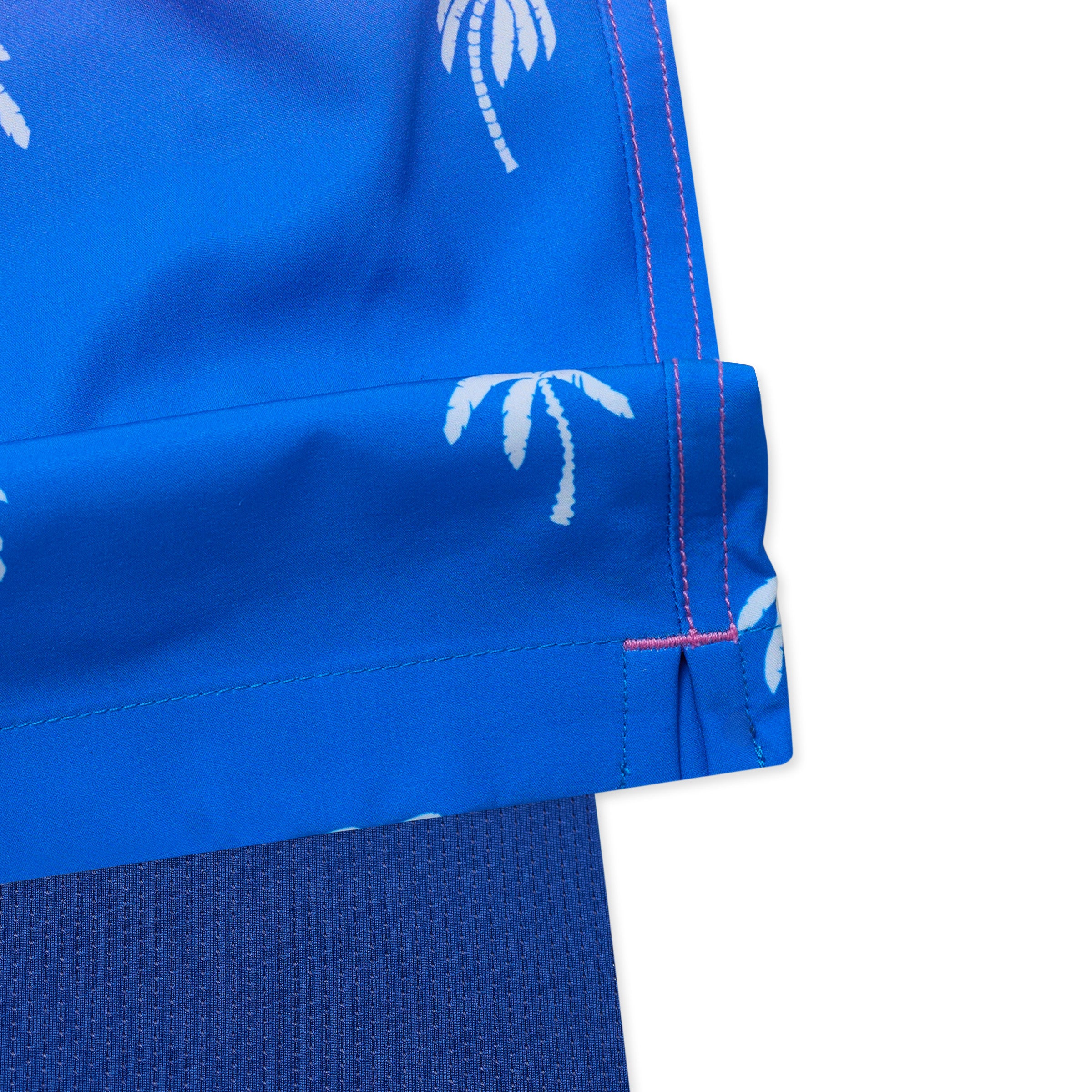 The Polka Palms 5.5 Inch Lined Swim Shorts - Image 3