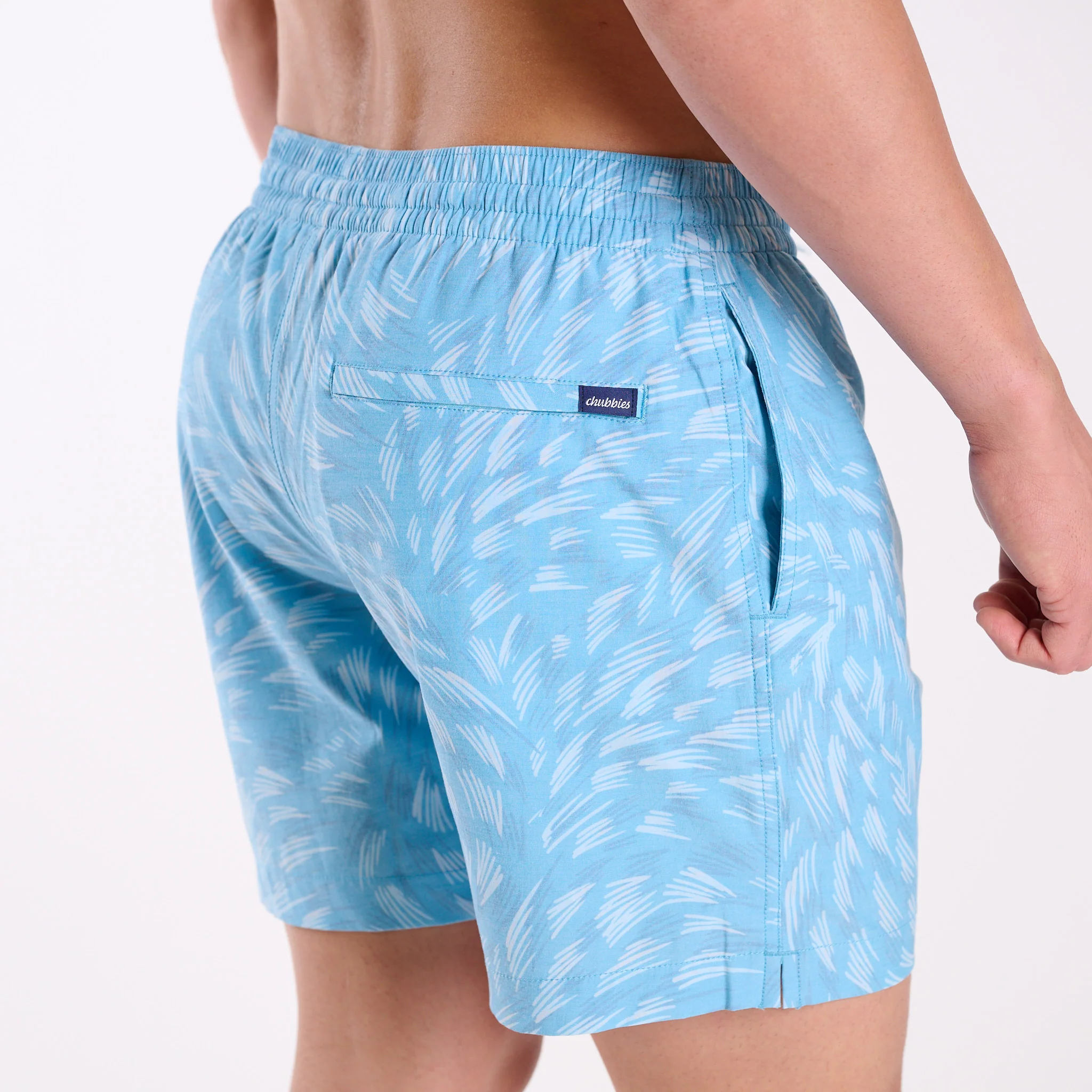 The Turquoise Tides 5.5 Inch Lined Swim Shorts - Image 5