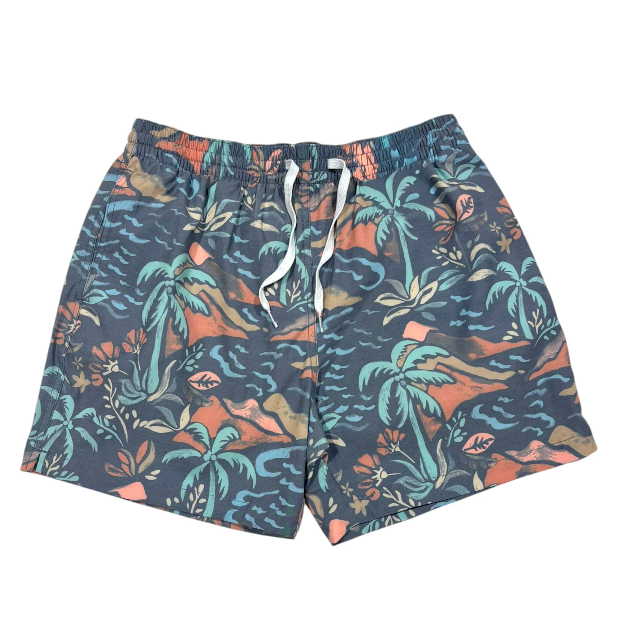 The Washed Ashores 5.5 Inch Lined Swim Shorts in Navy