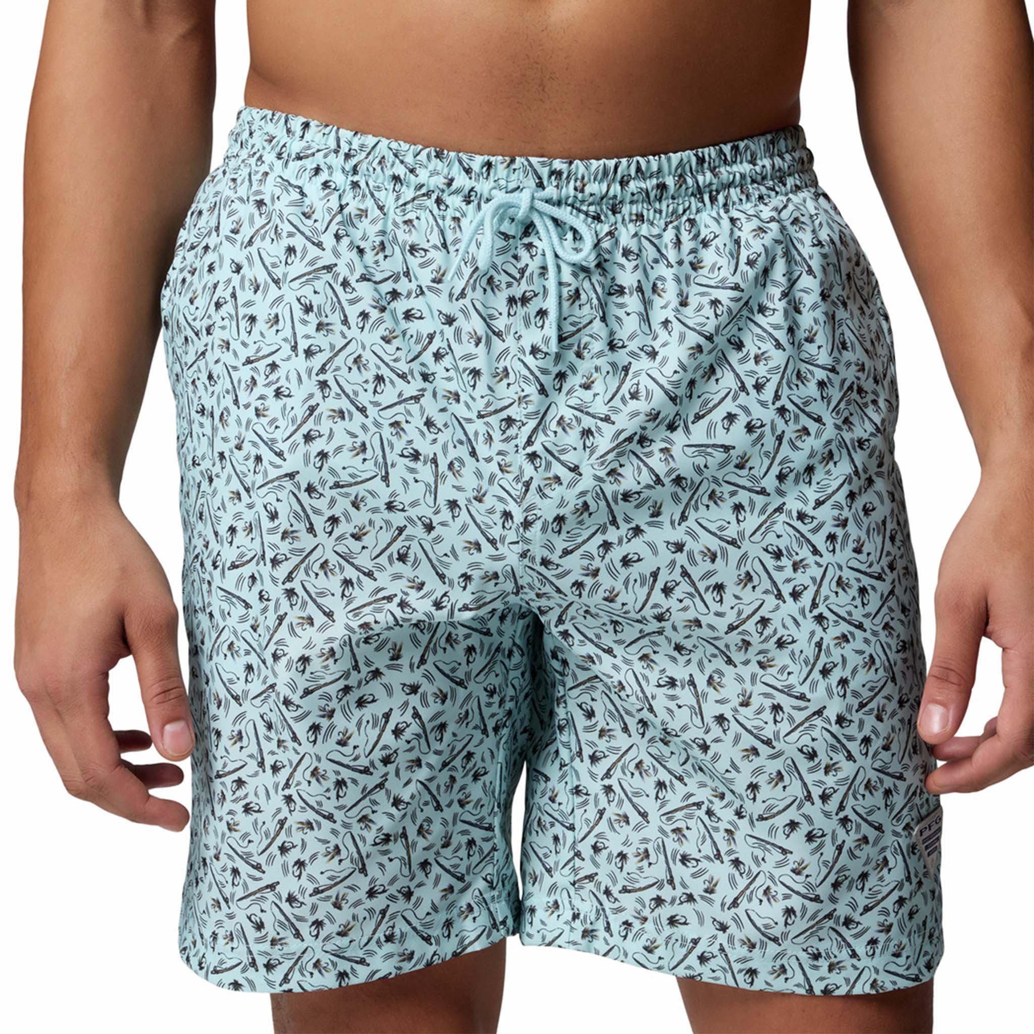 Men's Printed PFG Rambler™ 6" Swim Shorts - Image 13