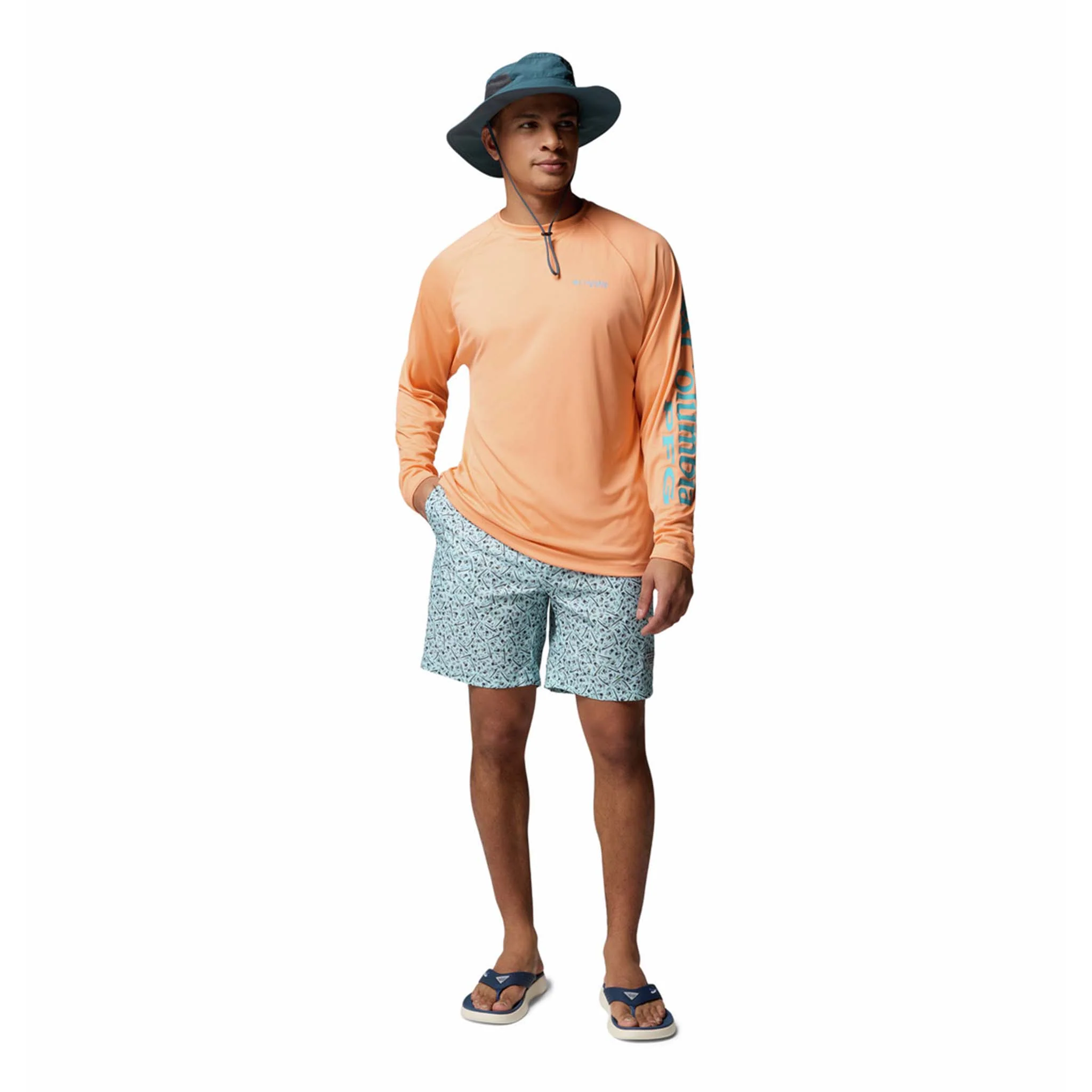 Men's Printed PFG Rambler™ 6" Swim Shorts - Image 18