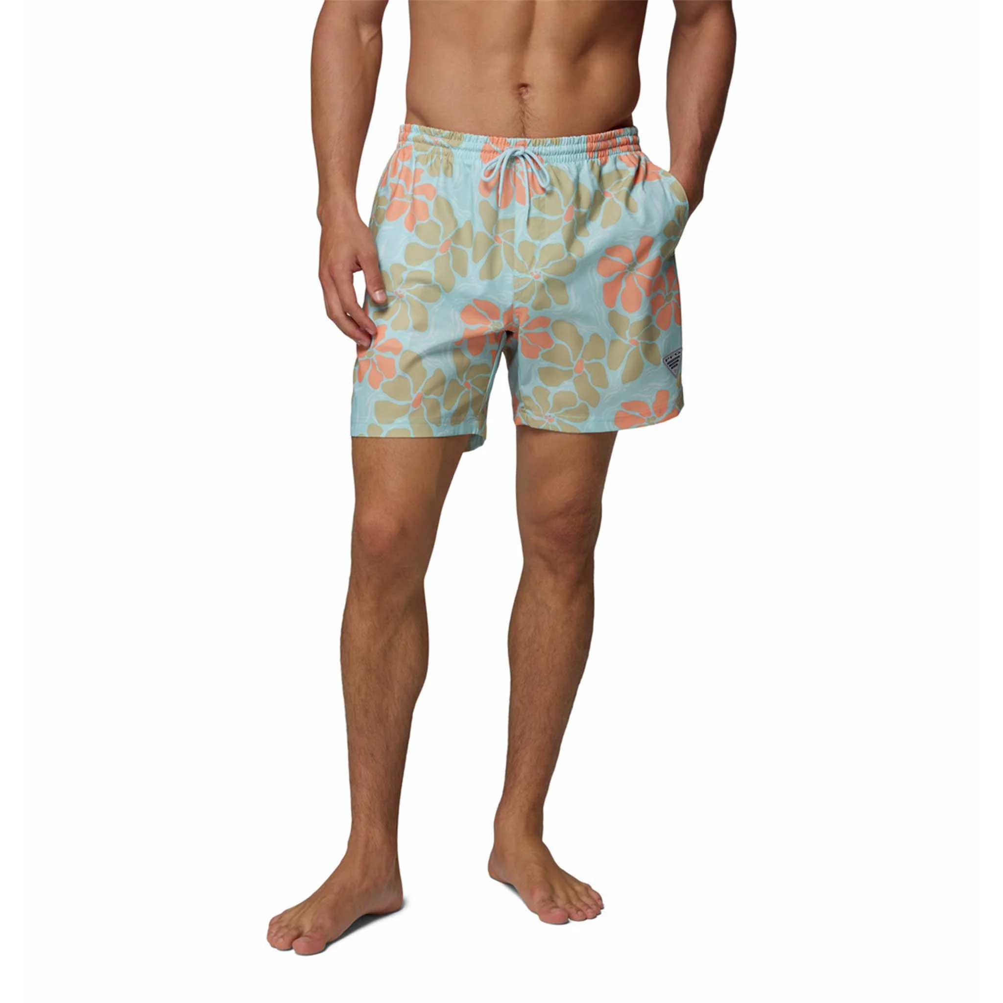 Men's Printed PFG Rambler™ 6" Swim Shorts - Image 9