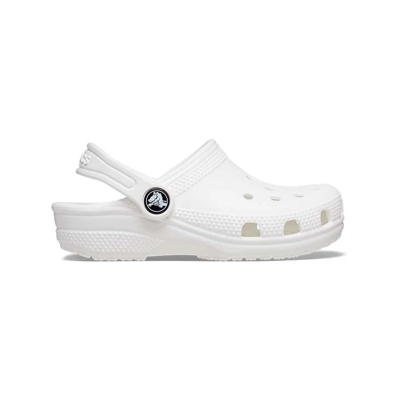 Kids Classic Clog in White - Image 4