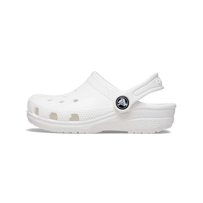 Kids Classic Clog in White - Image 5