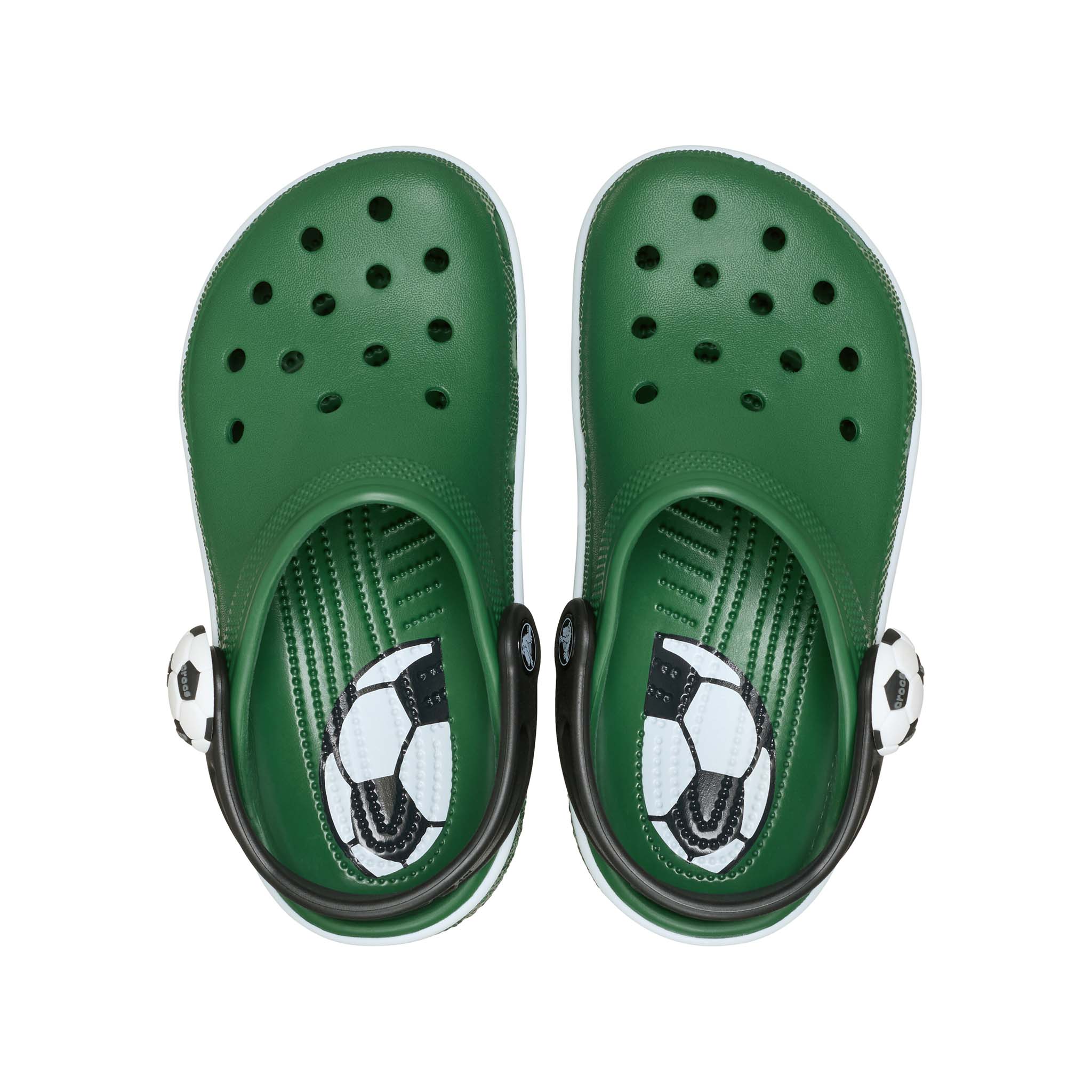 Kids Classic Soccer Clog in Turf Green - Image 2
