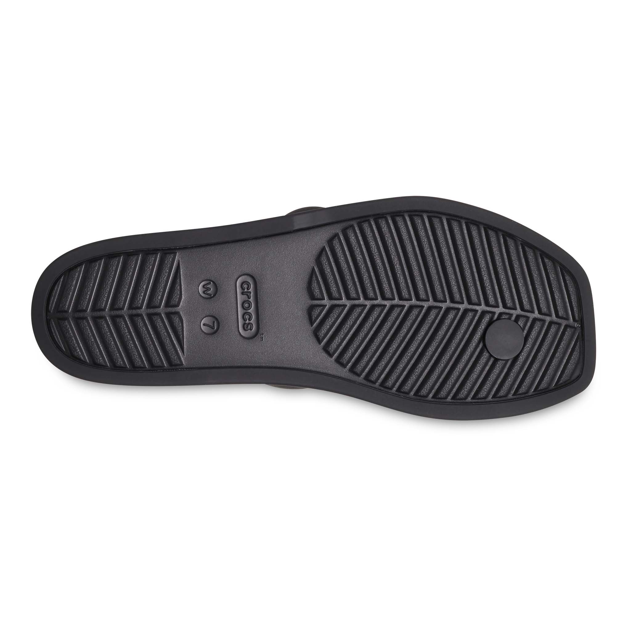Miami Toe Loop Sandals in Black - Image 7