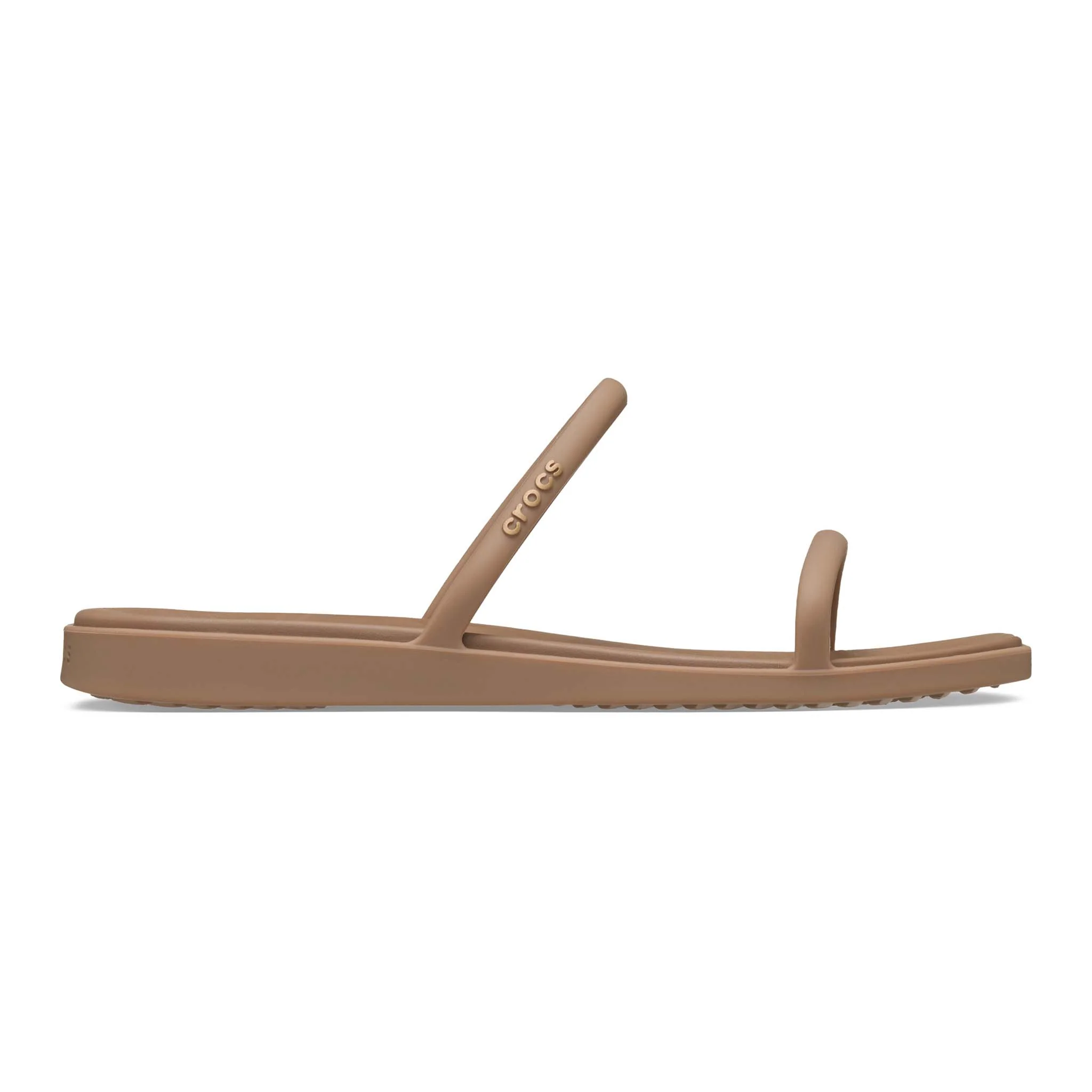 Miami Two Strap Sandals in Milk Chocolate - Image 6