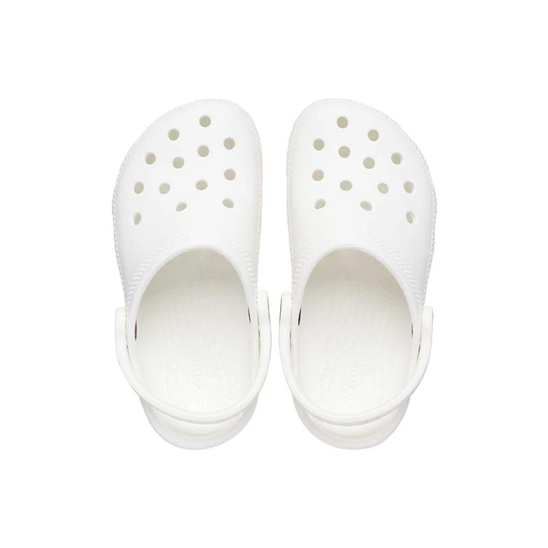 Toddler Classic Clog in White - Image 2
