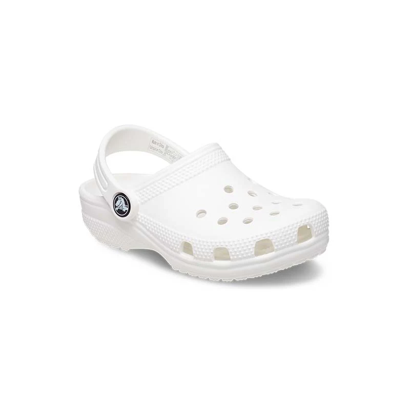 Toddler Classic Clog in White - Image 3