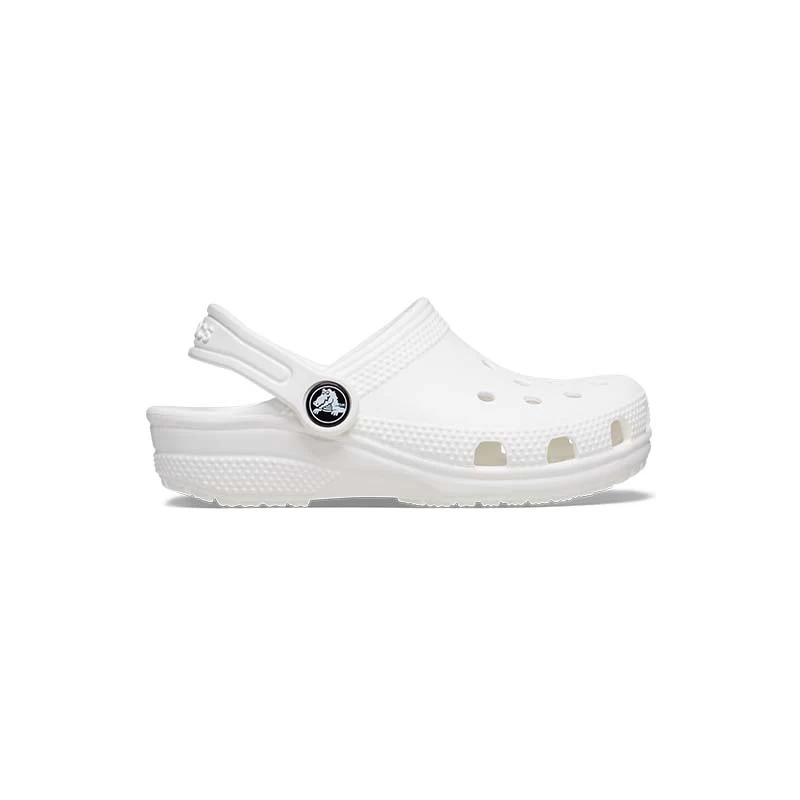 Toddler Classic Clog in White - Image 4