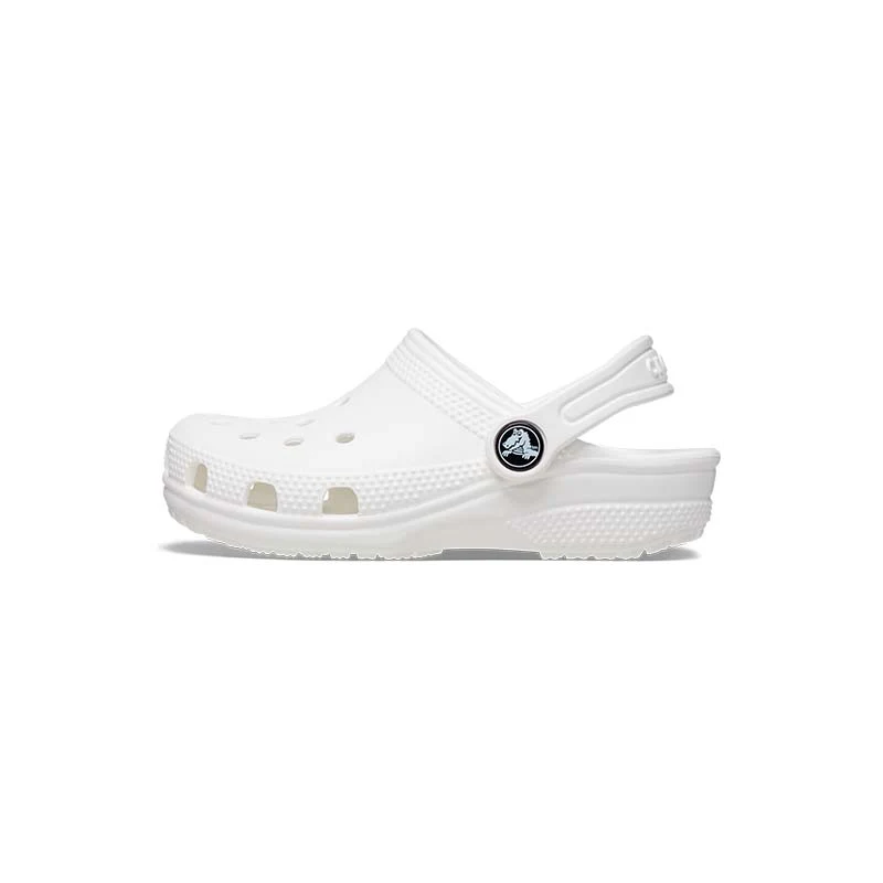 Toddler Classic Clog in White - Image 5