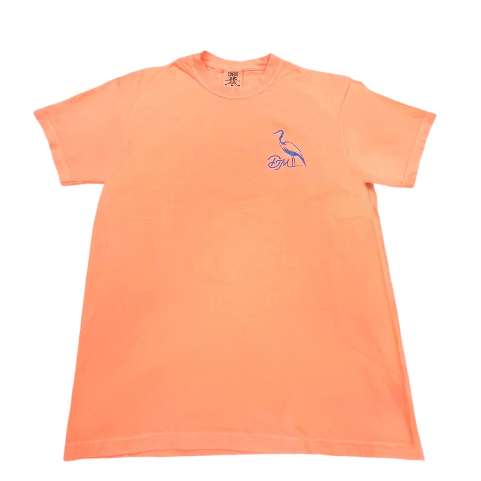 Neon Tombstone Short Sleeve T-Shirt in Neon Cantalope - Image 3