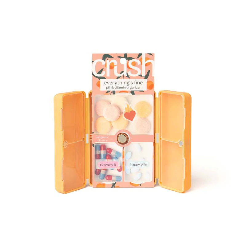 Assorted Color Everything Is Fine Pill Organizer - Image 10