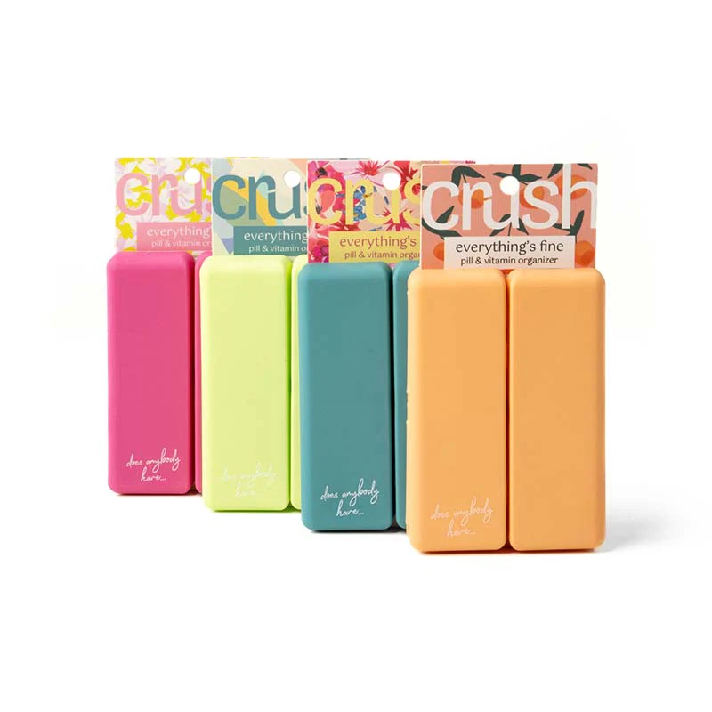 Assorted Color Everything Is Fine Pill Organizer - Image 2