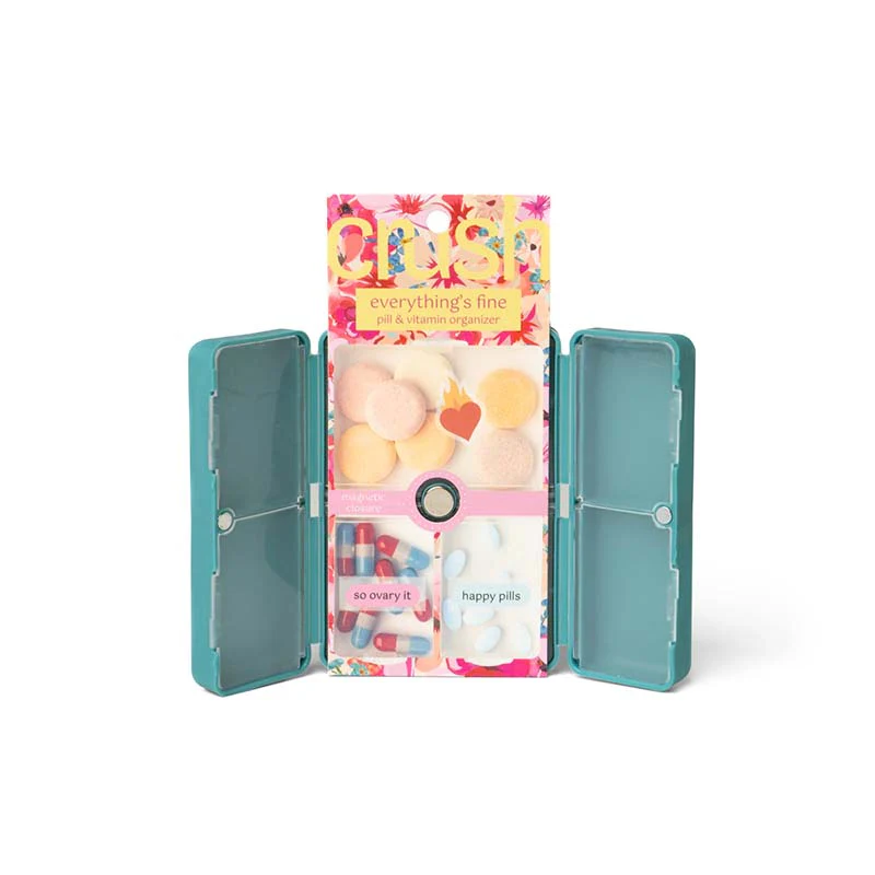 Assorted Color Everything Is Fine Pill Organizer - Image 9