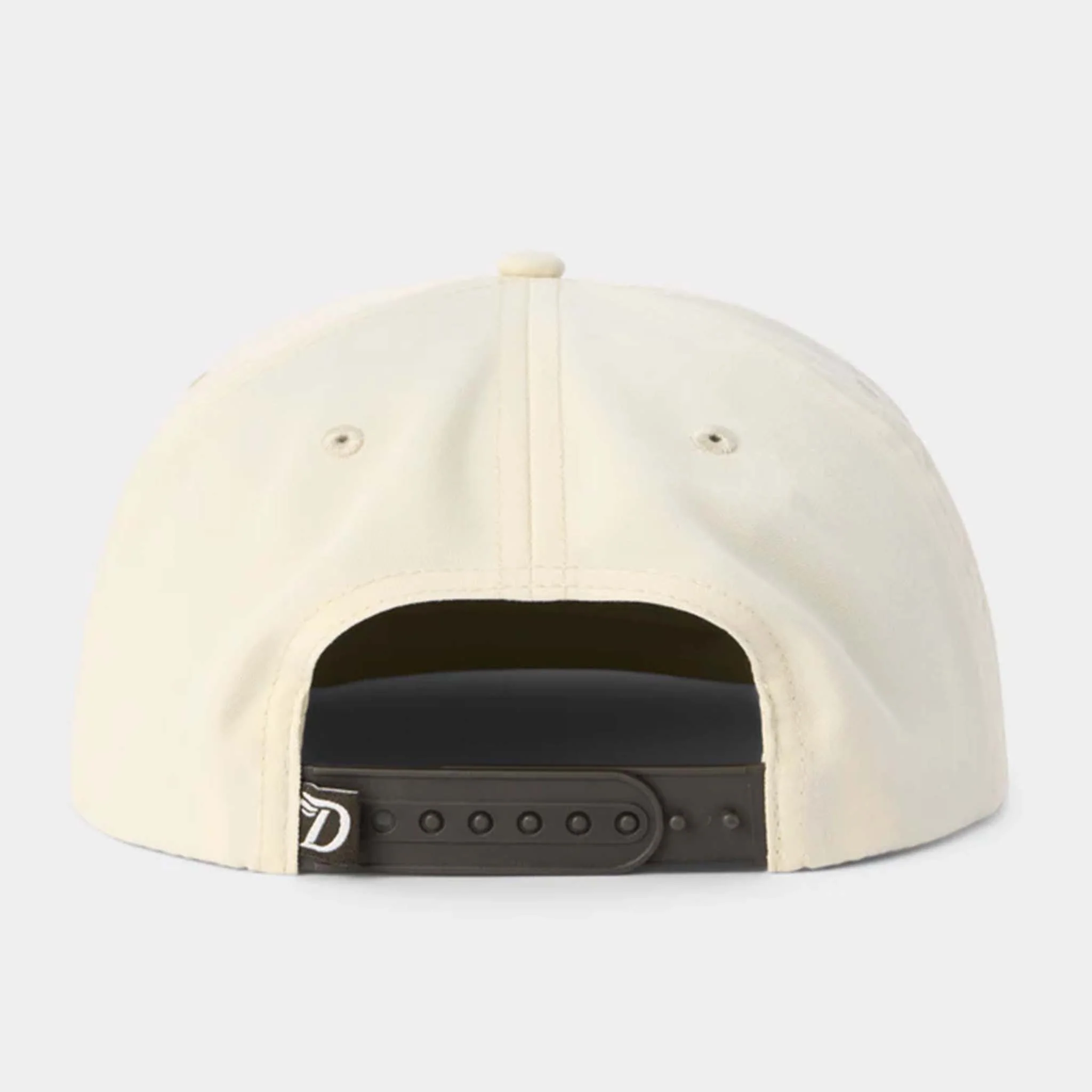 Bass Snapback Hat in Ivory - Image 4