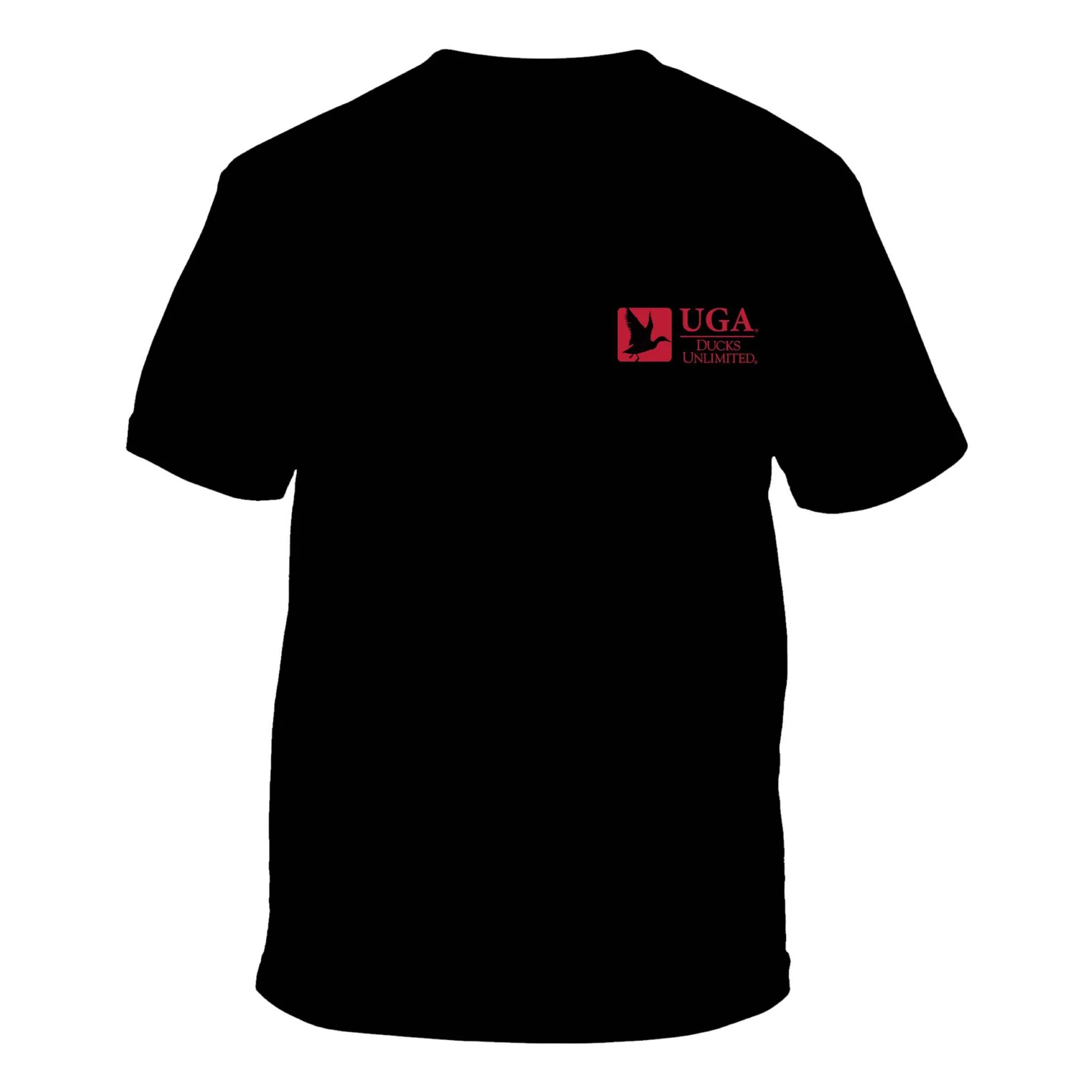 UGA Sunset Duck Short Sleeve T-Shirt in Black - Image 2