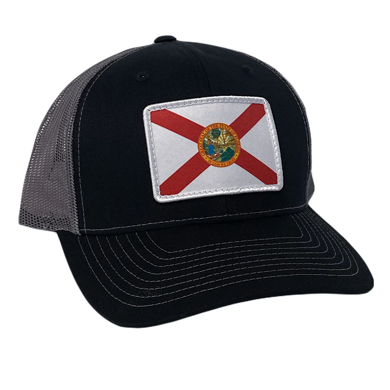 Florida Flag Patch Hat - Image 2