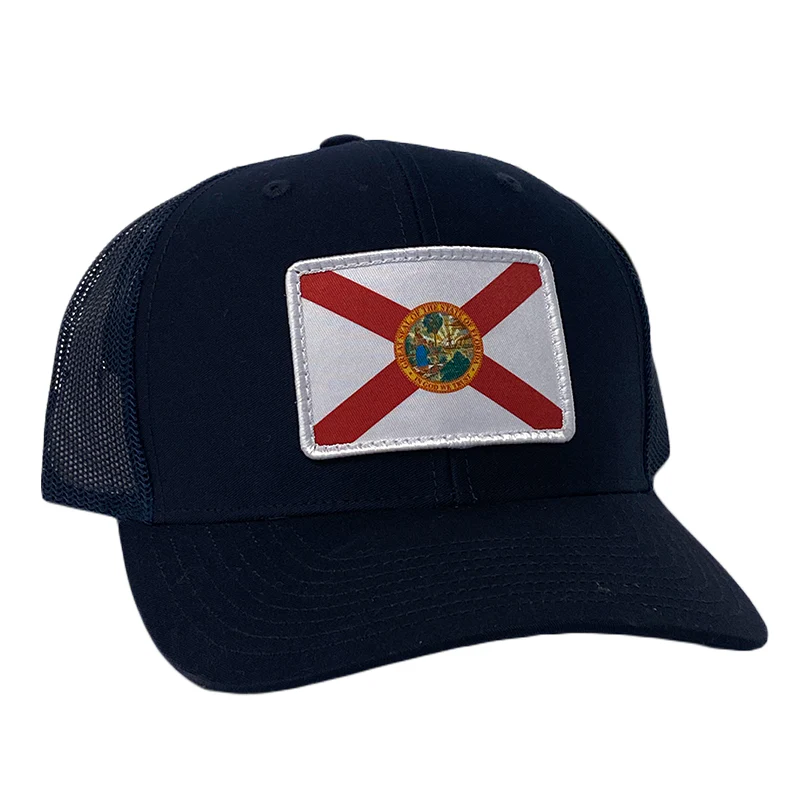 Florida Flag Patch Hat - Image 3