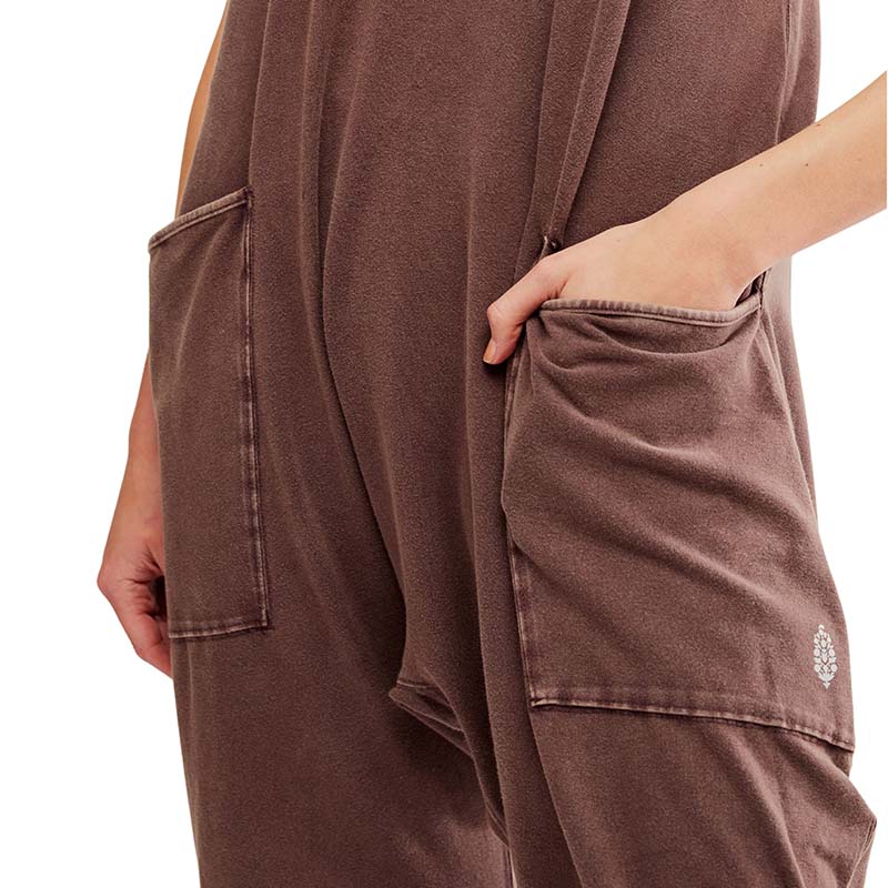 FP Movement Hot Shot Onesie in Dark Espresso - Image 3