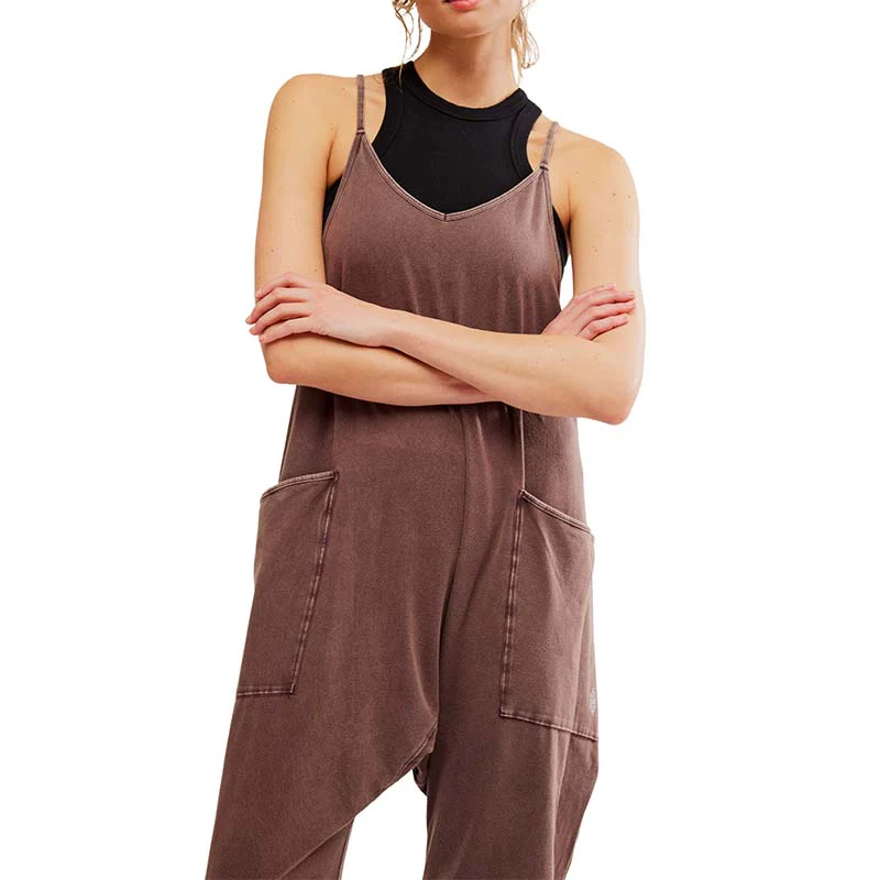 FP Movement Hot Shot Onesie in Dark Espresso - Image 4
