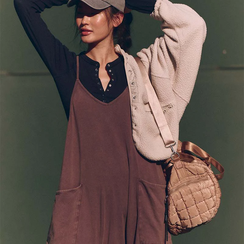 FP Movement Hot Shot Onesie in Dark Espresso - Image 7