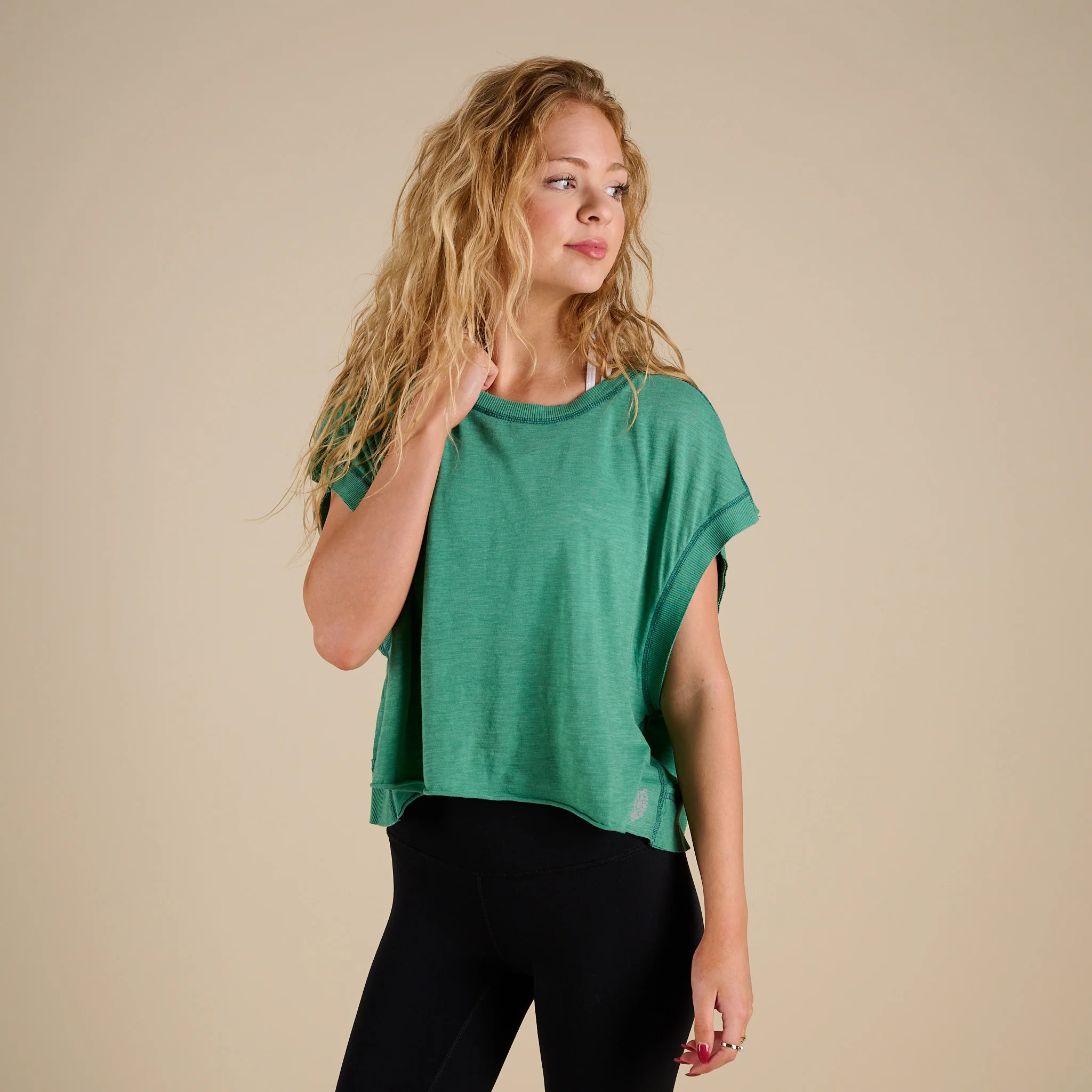 FP Movement My Time Tee in Heritage Green - Image 3